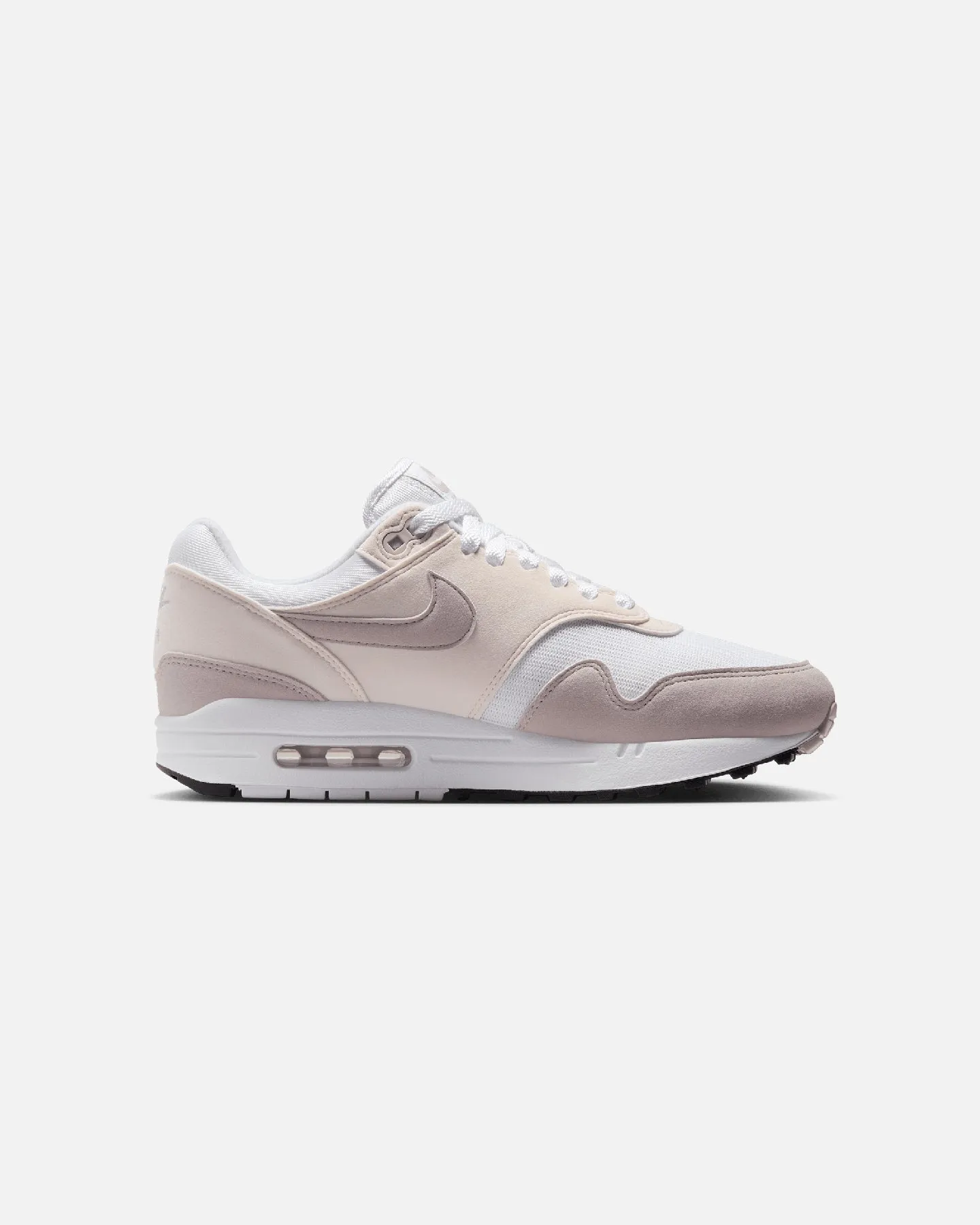 Nike Women's Air Max 1 White/Platinum Ultra-soft fit adults' choices