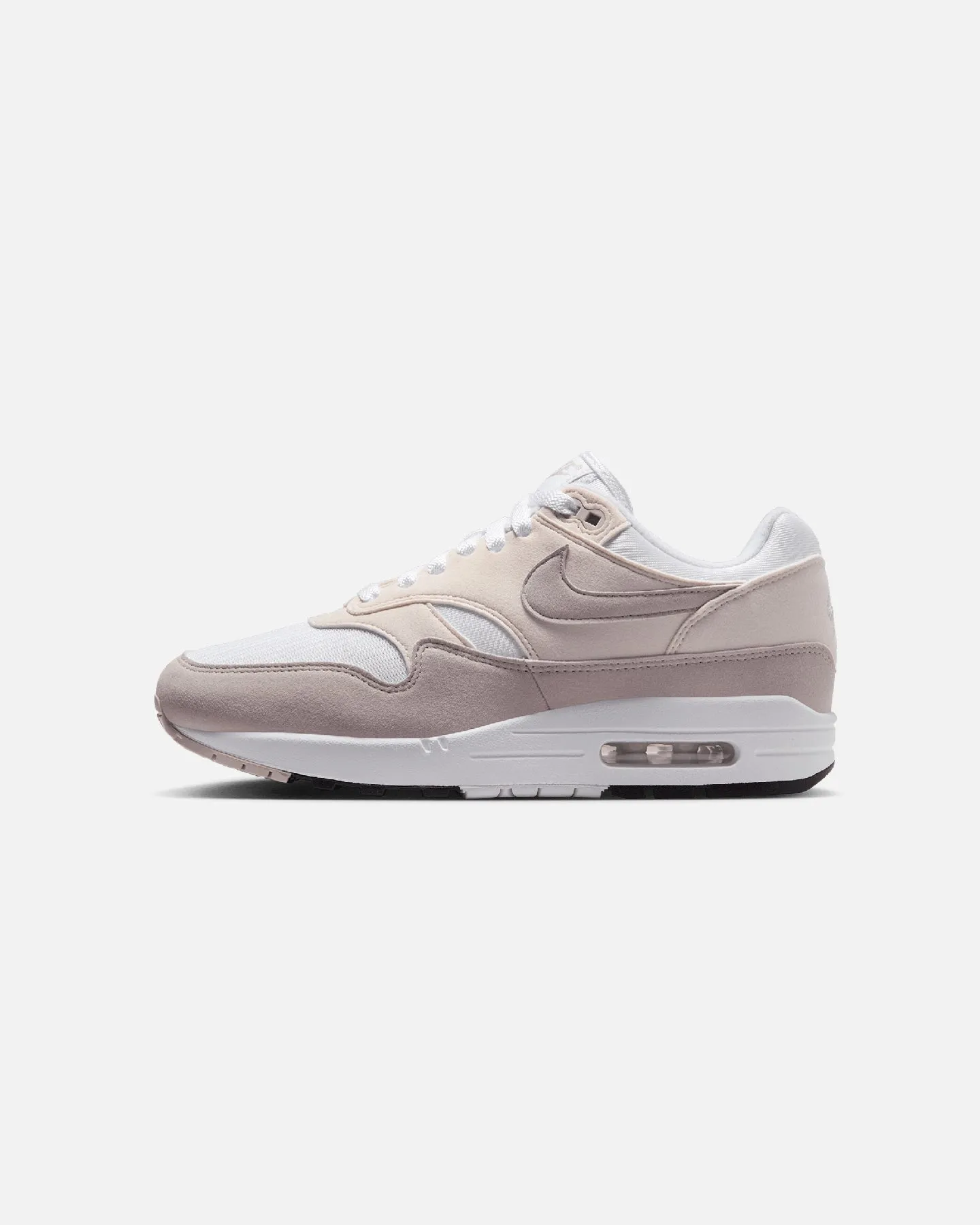 Nike Women's Air Max 1 White/Platinum skateboarders
