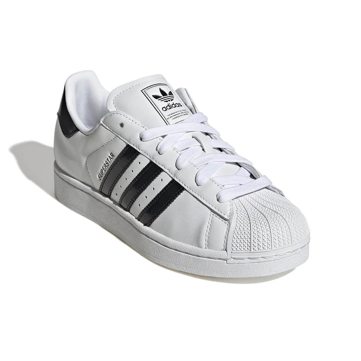 Wmns Superstar II 'White Black' lace - closure