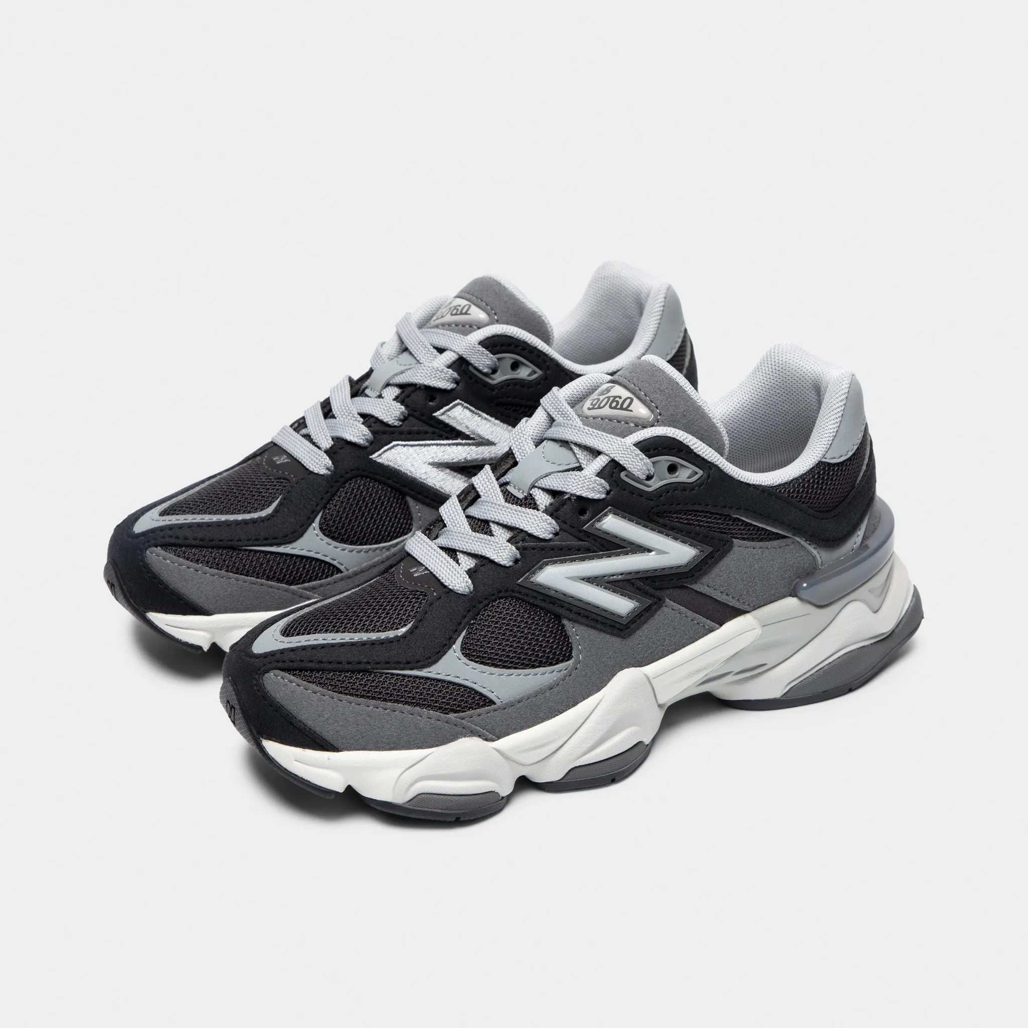 New Balance Juniors' 9060 Black / Castlerock Valley Run