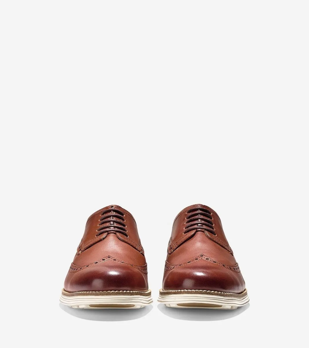 Polished Finish Indoor Event Cole Haan Men's Original Grand Wingtip Oxford Tan