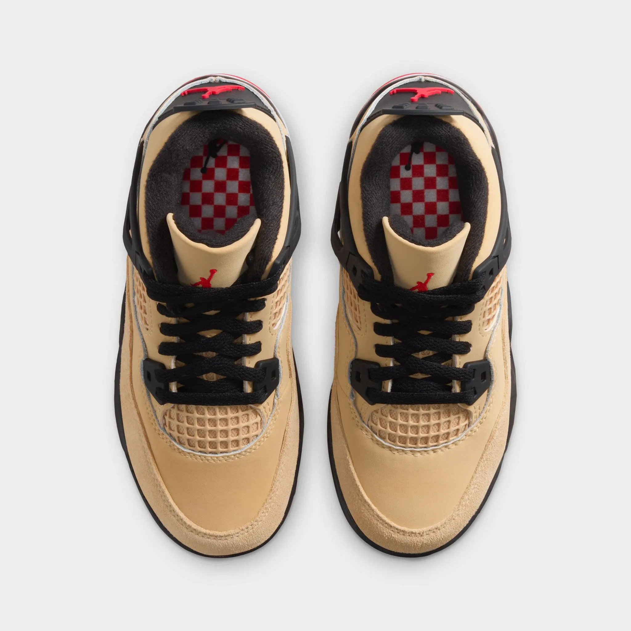 Jordan 4 Retro PS Fire Red / Starfish - Sesame Race Walk