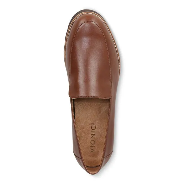 Womens Vionic Kensley in Brown Pause Step Easy Slip On
