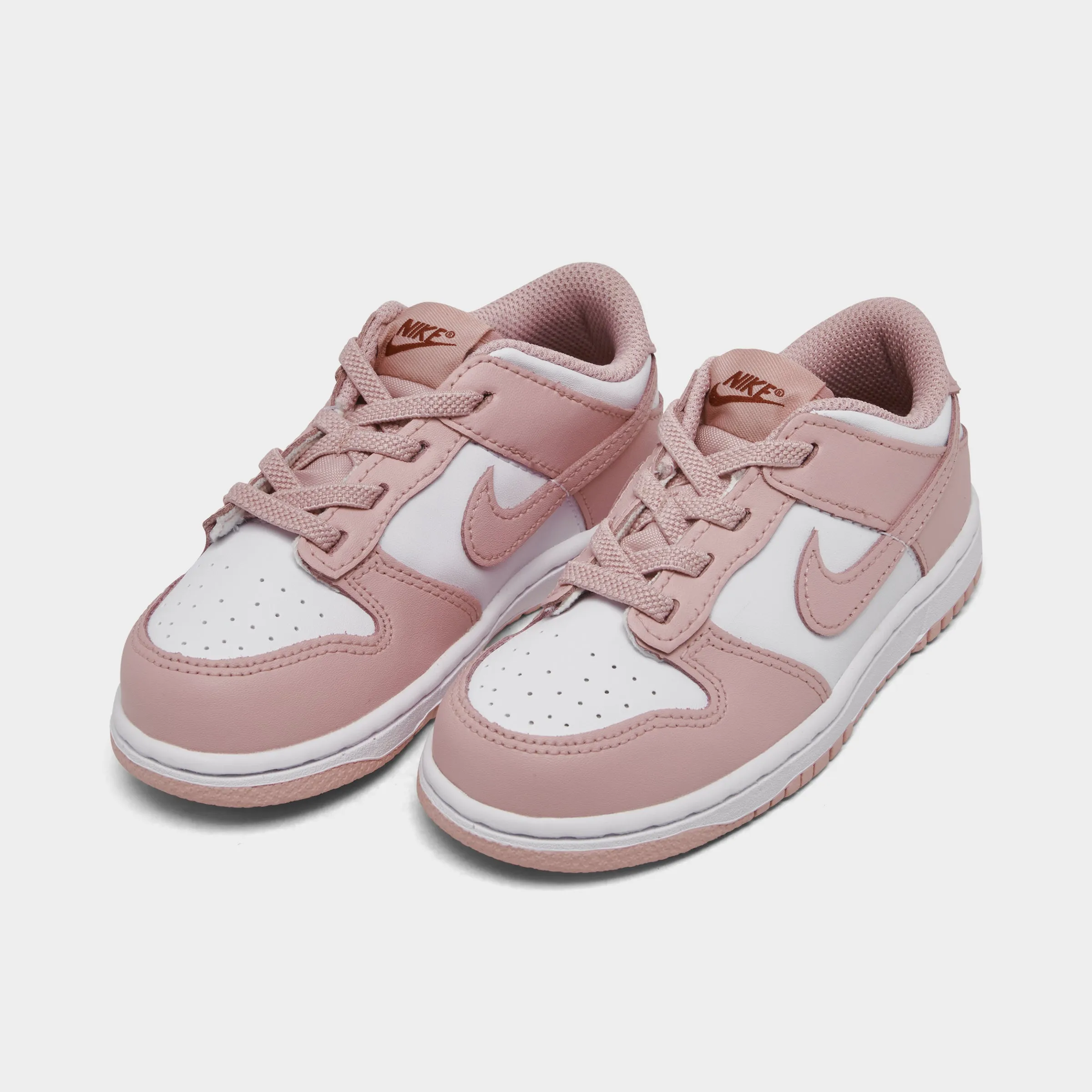 Nike Dunk Low TD White / Pink Glaze - Pomegranate Lace Up Bright Neon