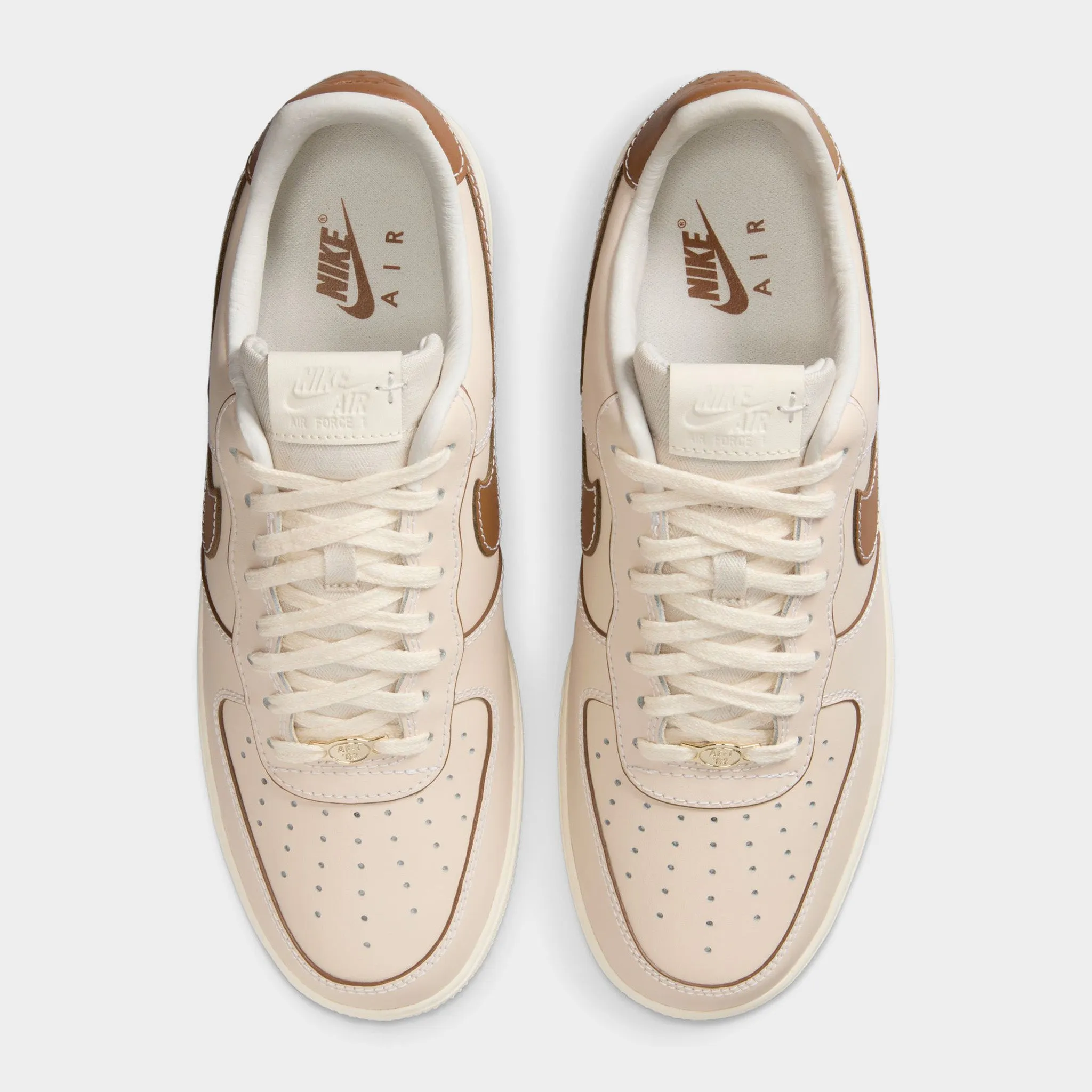 Gym Quick Freeze Grip Nike Air Force 1 '07 Pearl White / Light British Tan