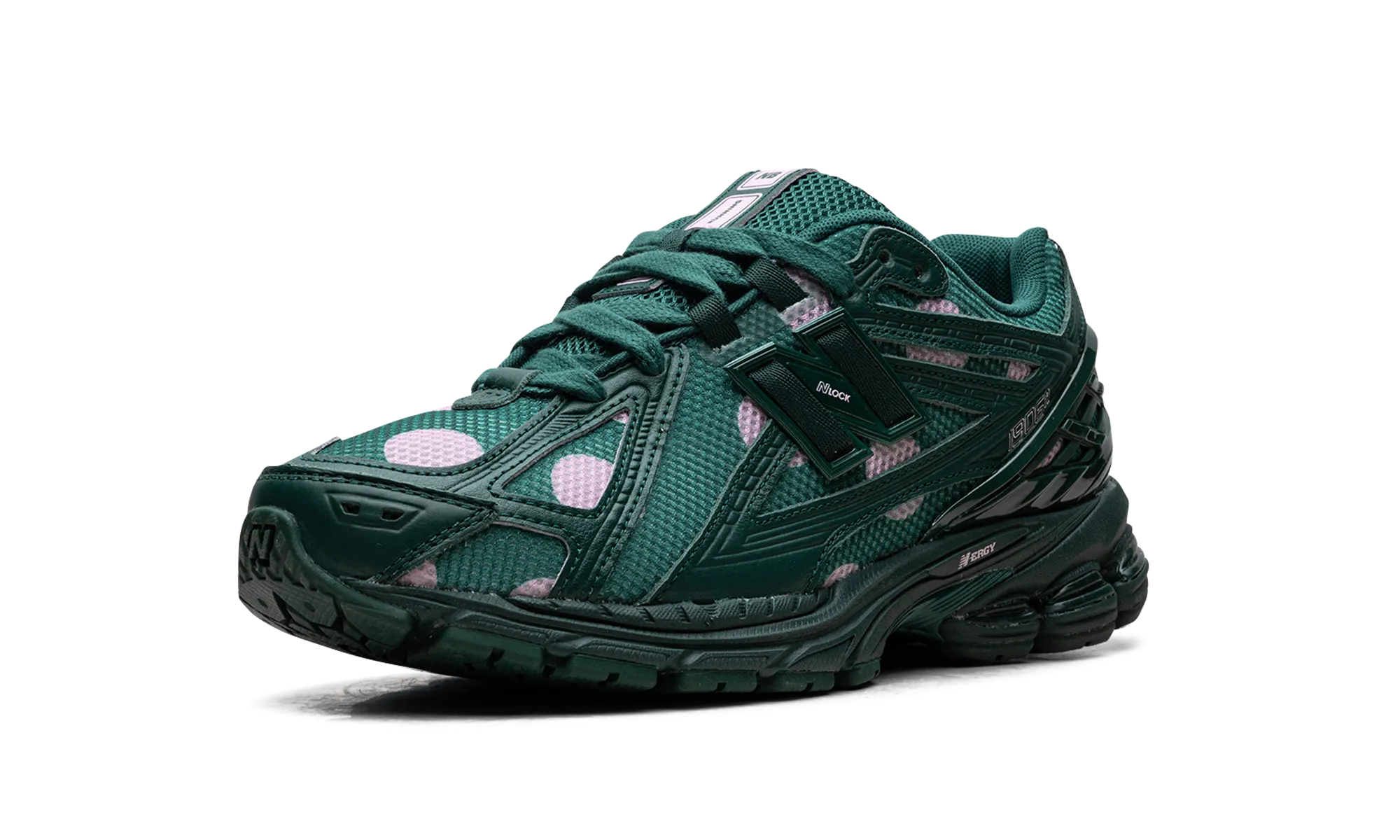 1906R "Polka Dot Green" shoe maintenance short - distance runners' shoes