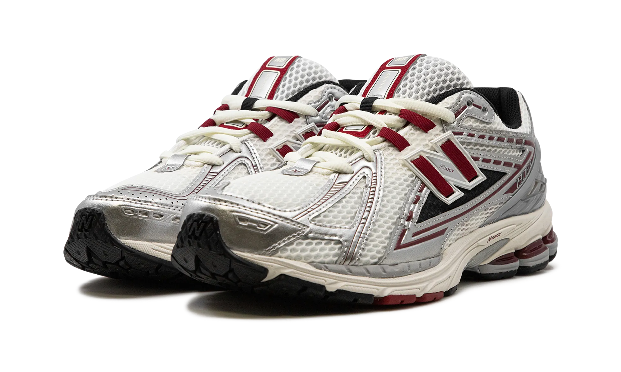 Muddy - trail running 1906R "Silver / Crimson"