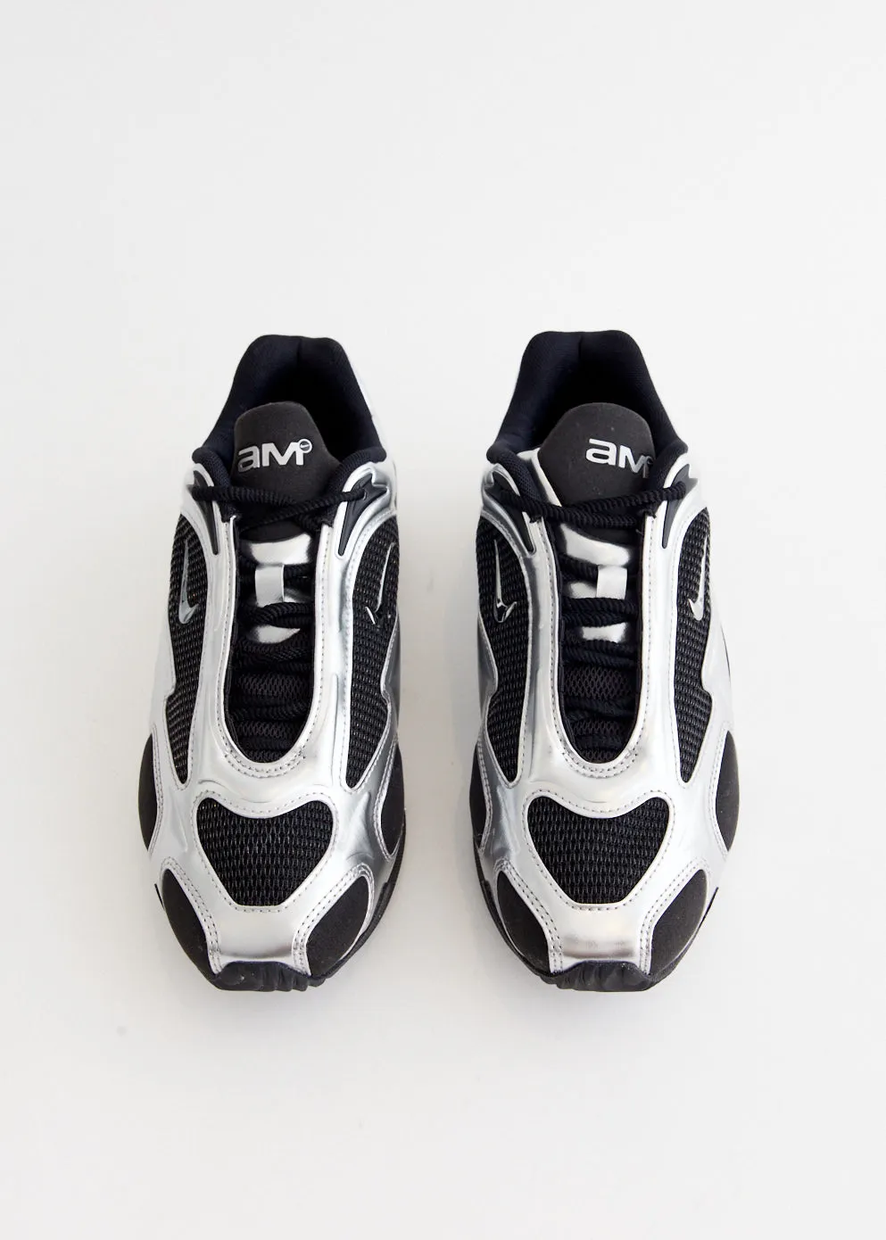 Women's Air Max Muse 'Black Metallic Silver' Sneakers professional - style All-purpose sole
