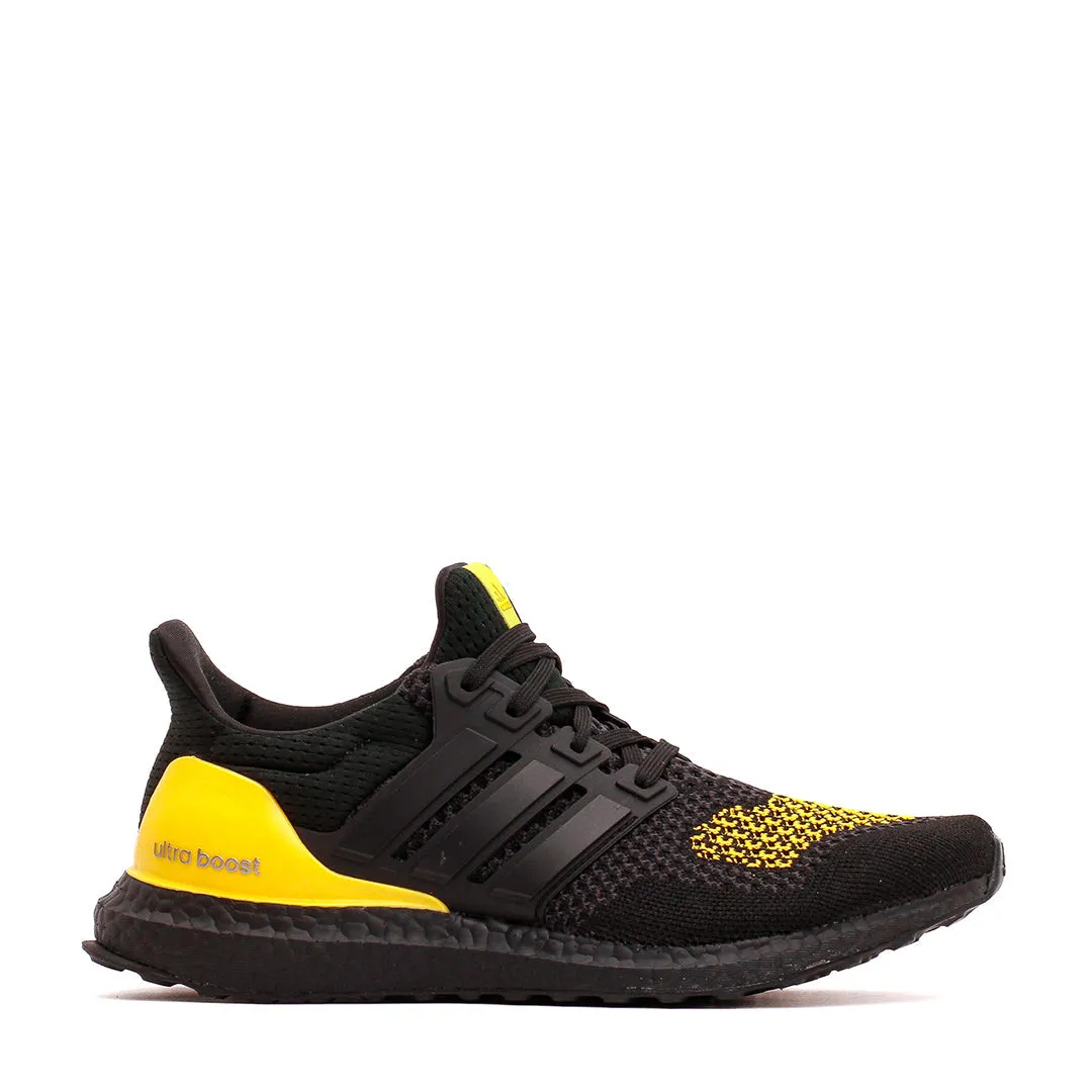 Adidas Men Ultraboost 1.0 Black Spark JQ2273 running in a sinter terrace area shoes