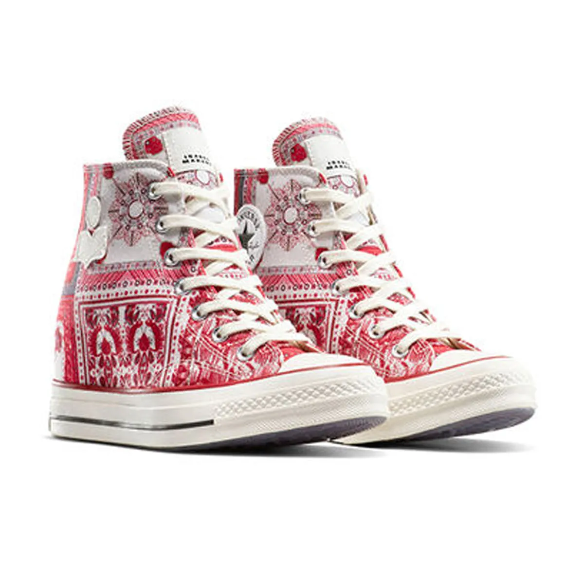 sporty - style   Isabel Marant Chuck 70 Wedge 'Vanilla Ice Red'