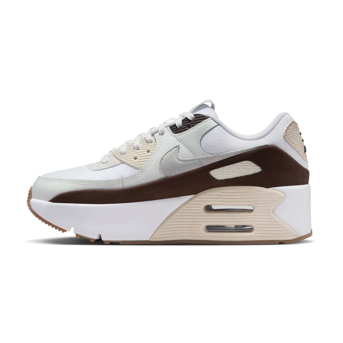sporty user pattern Wmns Air Max 90 LV8 'Tan Brown'