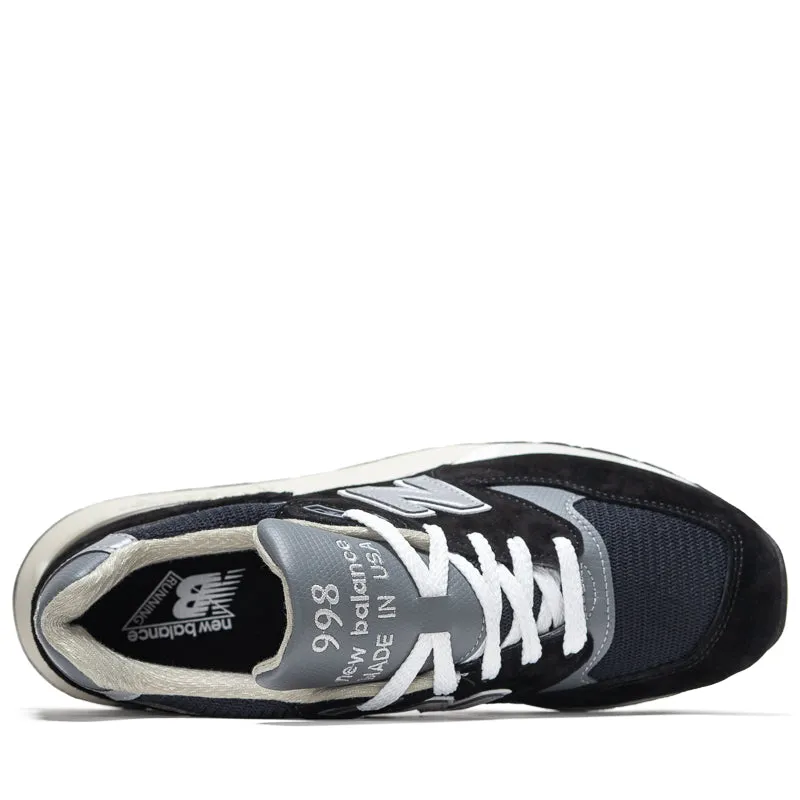 New Balance Made in USA 998 - Black/Silver Urban Trends