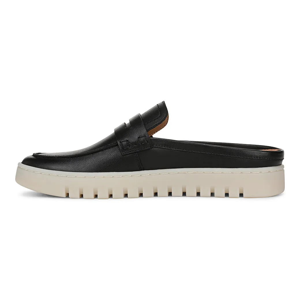 Womens Vionic Uptown Mule 2.0 in Black Track Hike