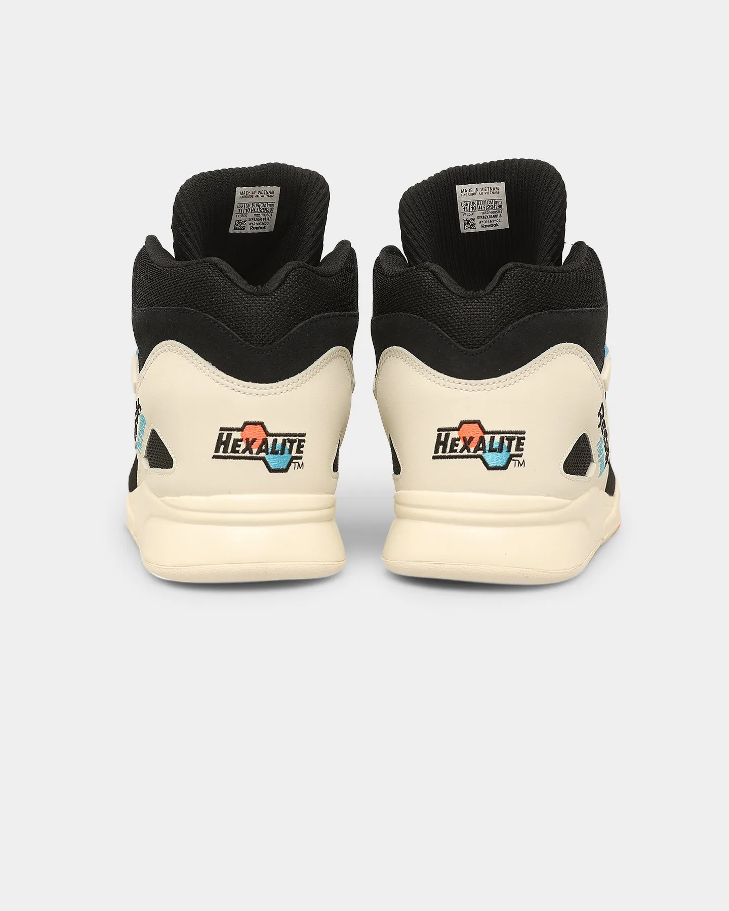Reebok Pump Omni Zone II Core Black/Chalk White Slip On