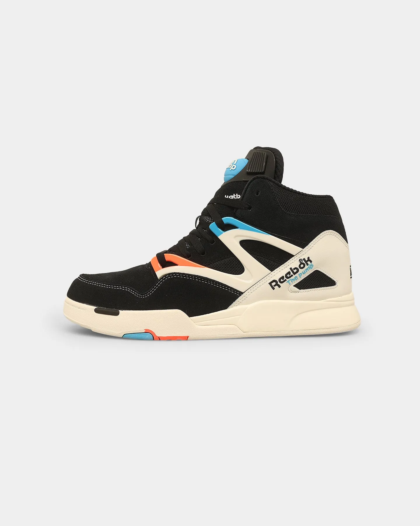 Reebok Pump Omni Zone II Core Black/Chalk White Freeze Proof mesh construction