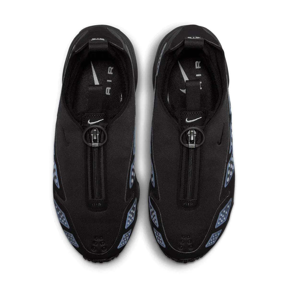 Air Max SNDR 'Black Metallic Silver' side - zip