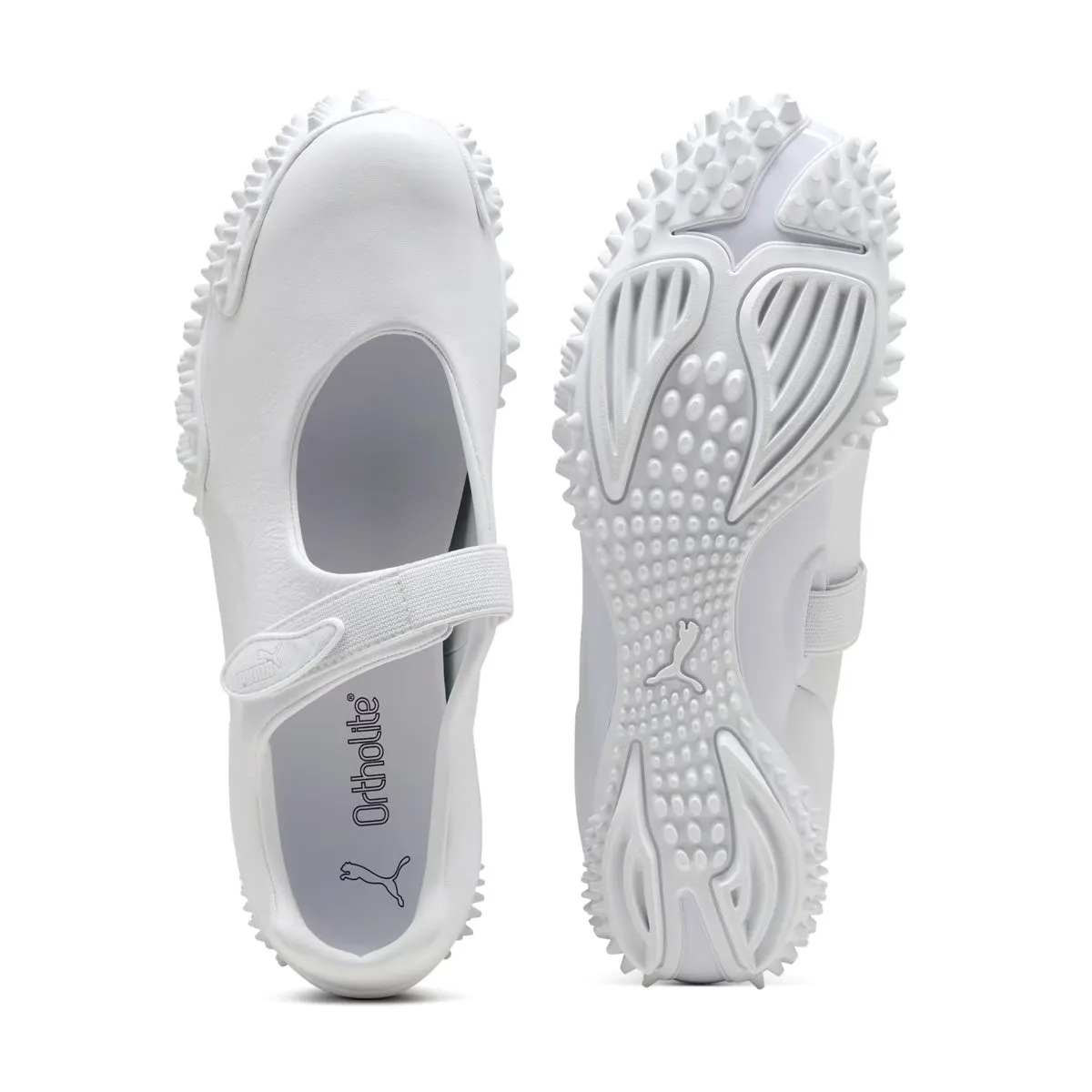 Mostro Fey Leather 'Puma White' Mountain Strong Italian Glam