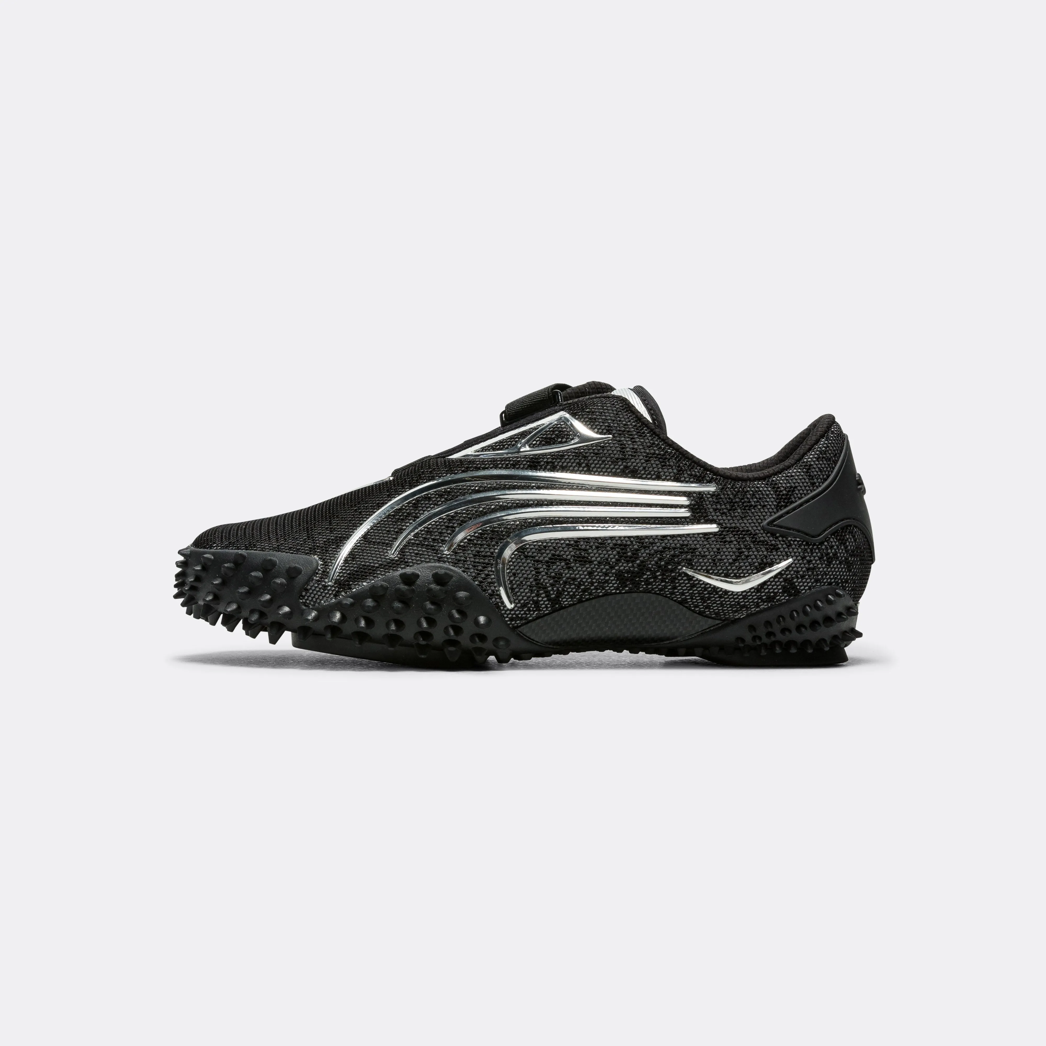 Mostro Metallic - Puma Black/Silver Bold materials Easy   To   Clean