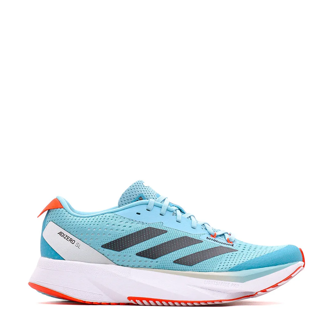 running with a narrow toe box tempo runs Adidas Running Women Adizero SL Turquoise ID6933