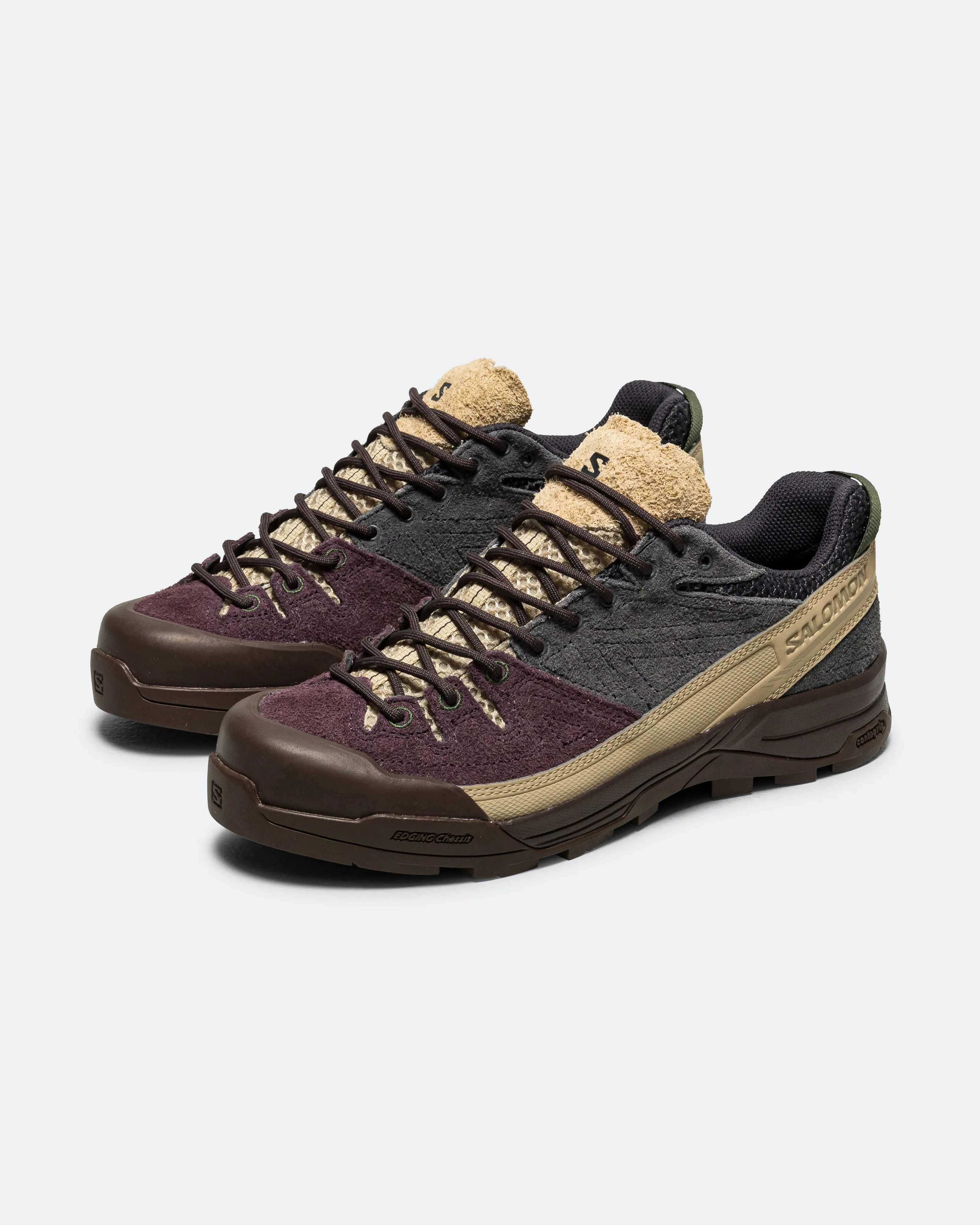 X-ALP Suede - Plum Perfect/Nine Iron-Safari Urban Athletic No Effort