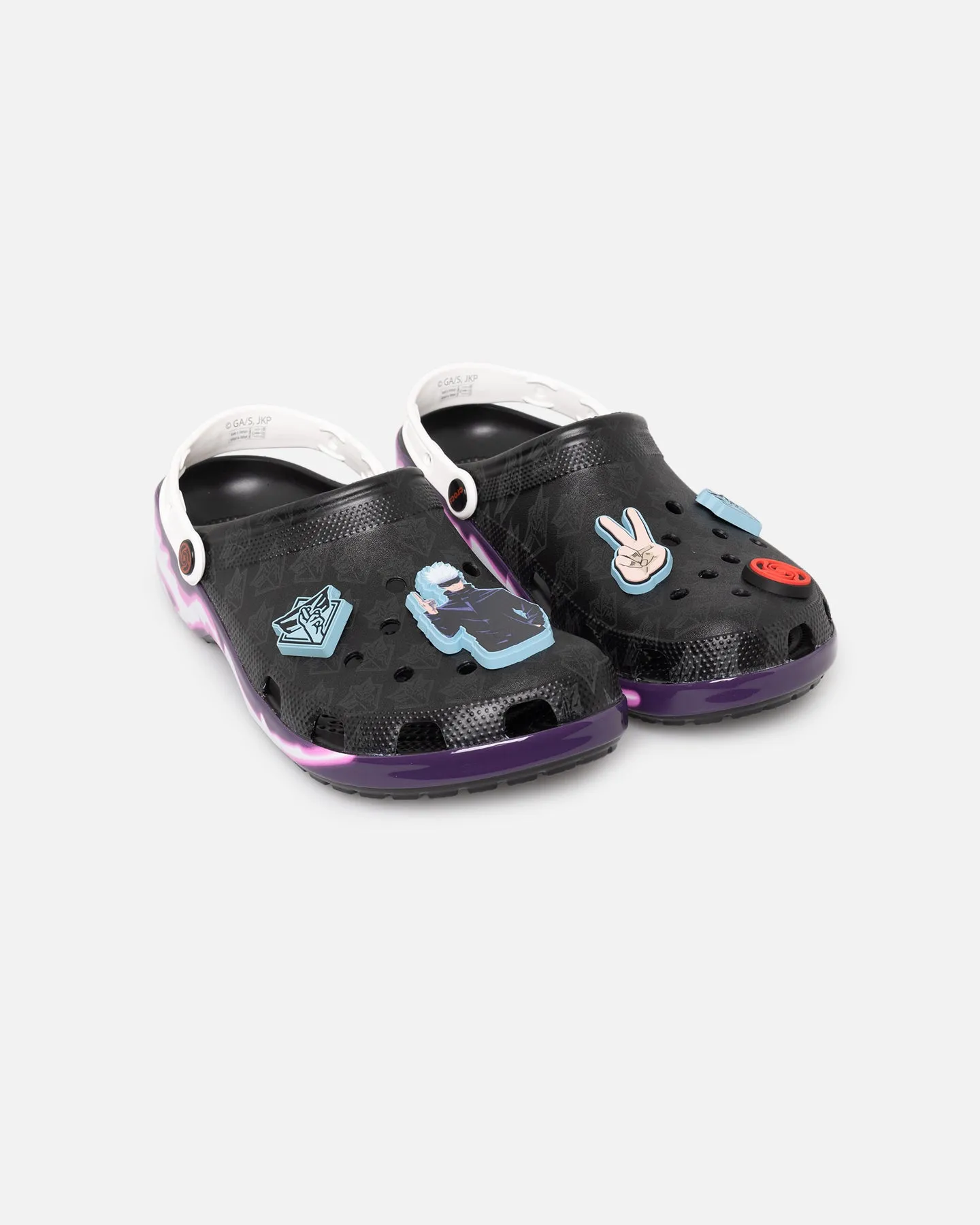 Crocs X Jujutsu Kaisen Satoru Gojo Classic Clog Multi Rubber Outsole London Cool