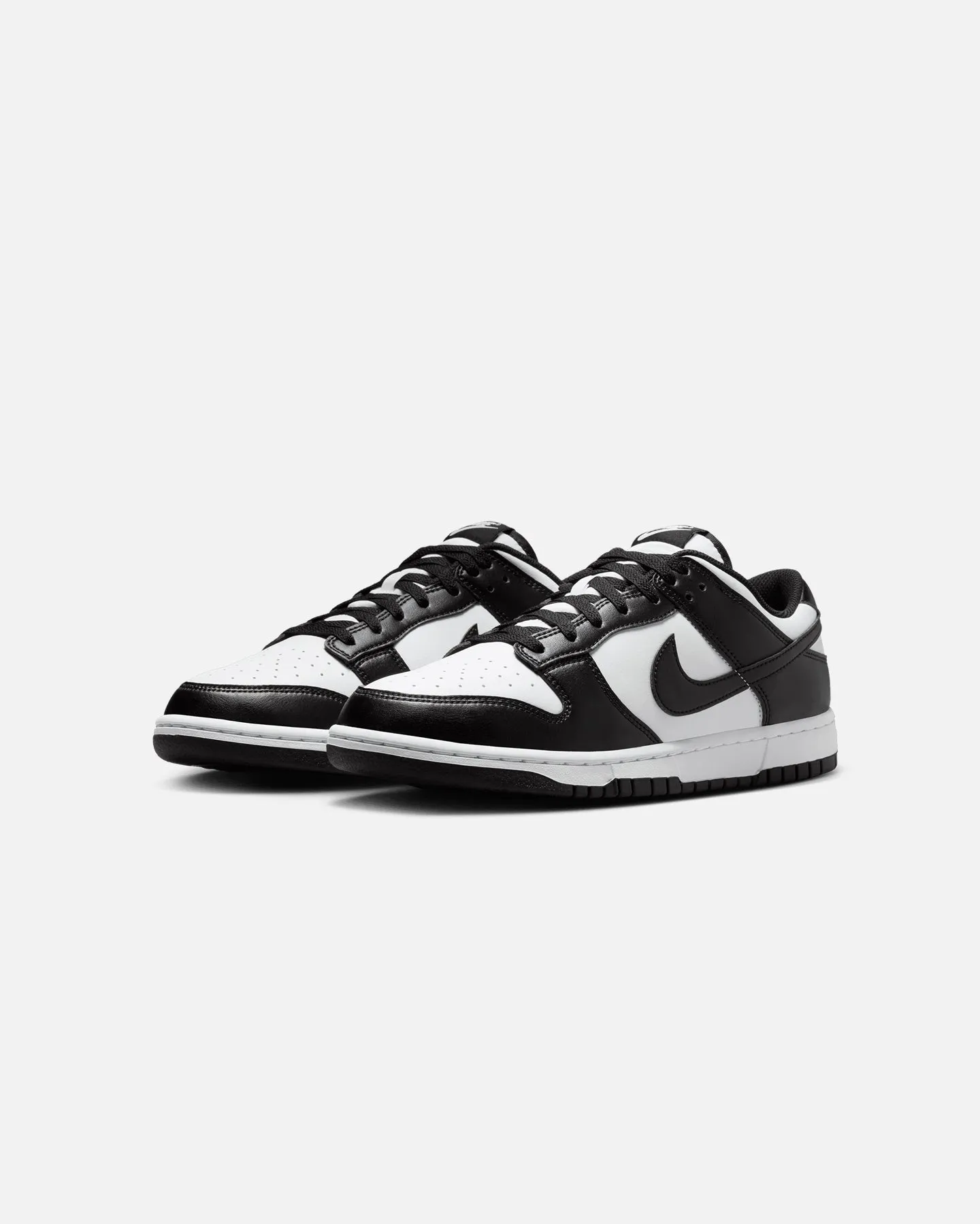 Nike Dunk Low Retro White/Black/White Lightweight Design Easy Wear