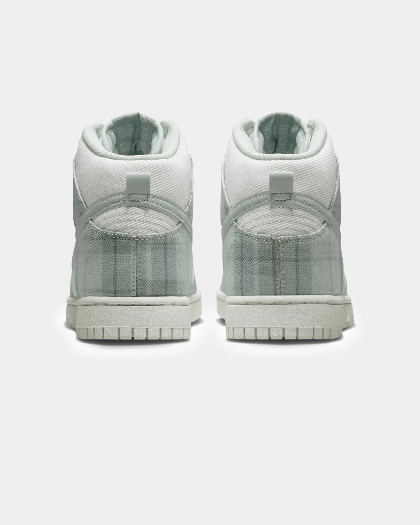 Everywhere Fit Digital Run Nike Dunk High Retro SE "Plaid" Summit White