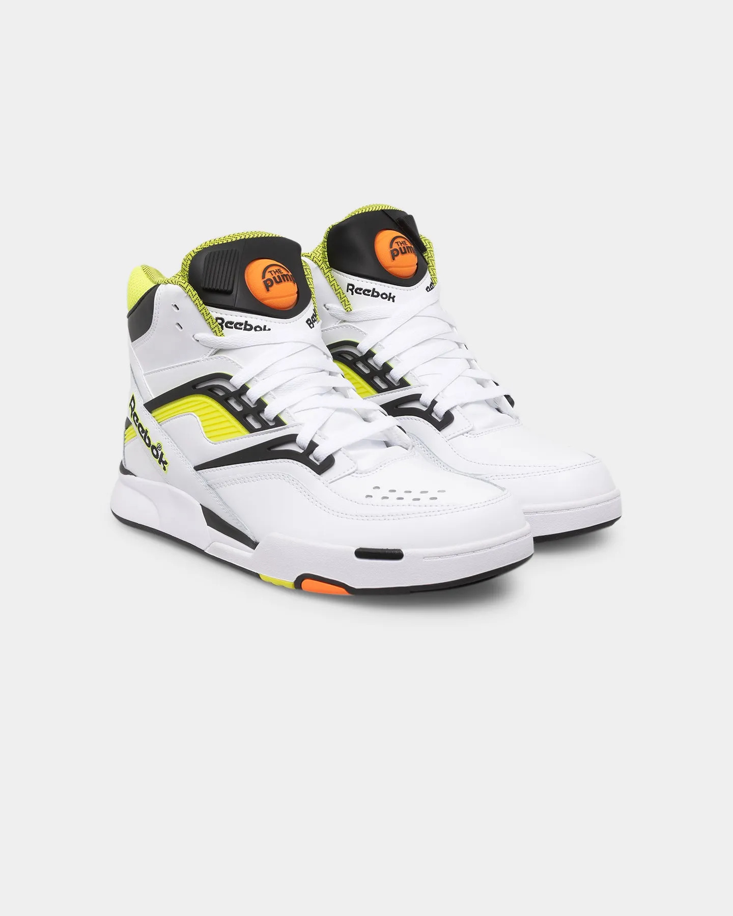 Zen Step Dynamic Edge Reebok Pump Twilight Zone "Solar Acid Yellow" Footwear White/Solar Acid Yellow