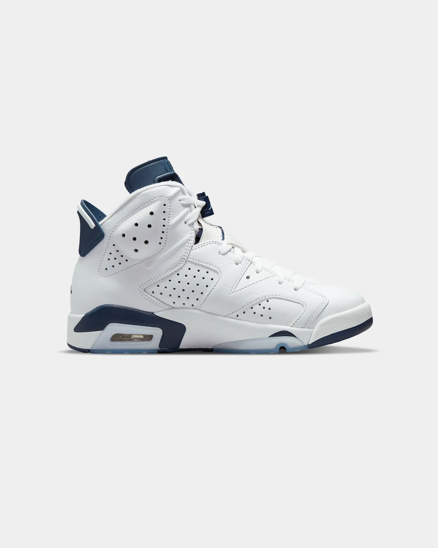 Strong Grip Jordan Air Jordan 6 Retro "Midnight Navy" White/Midnight Navy