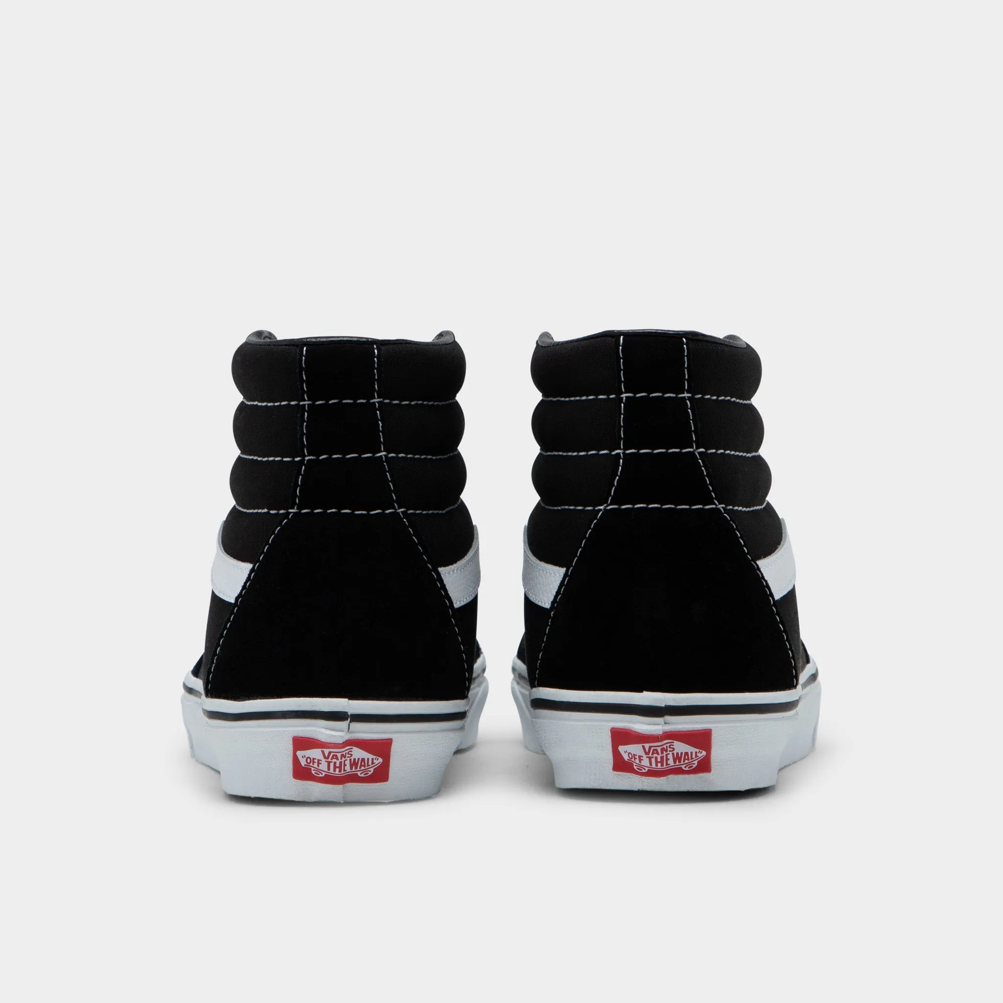 Comfortable Wear Curve Hug Vans SK8-Hi Black / White