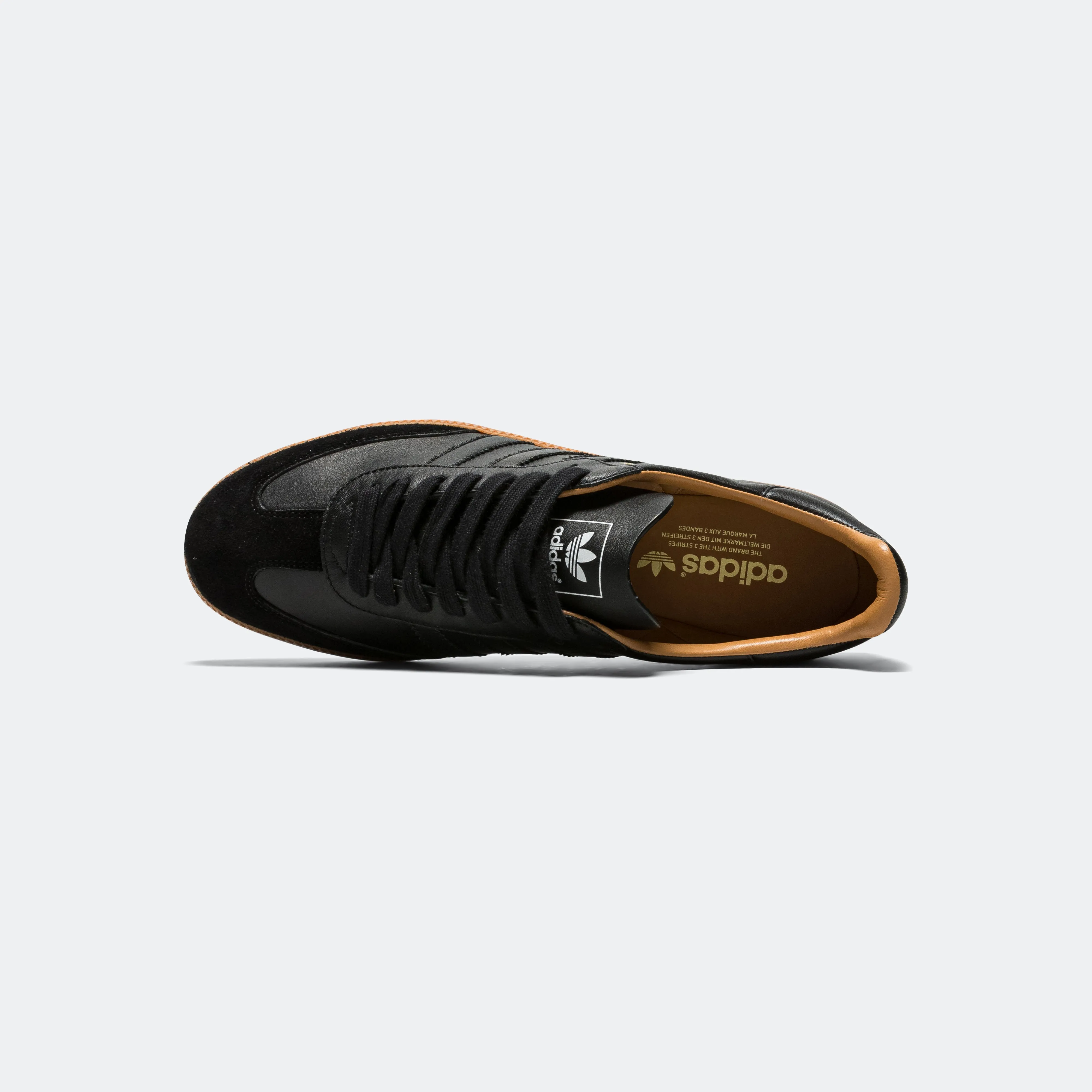 Samba OG Made In Italy - Core Black/Core White-Gum Grid Traction System
