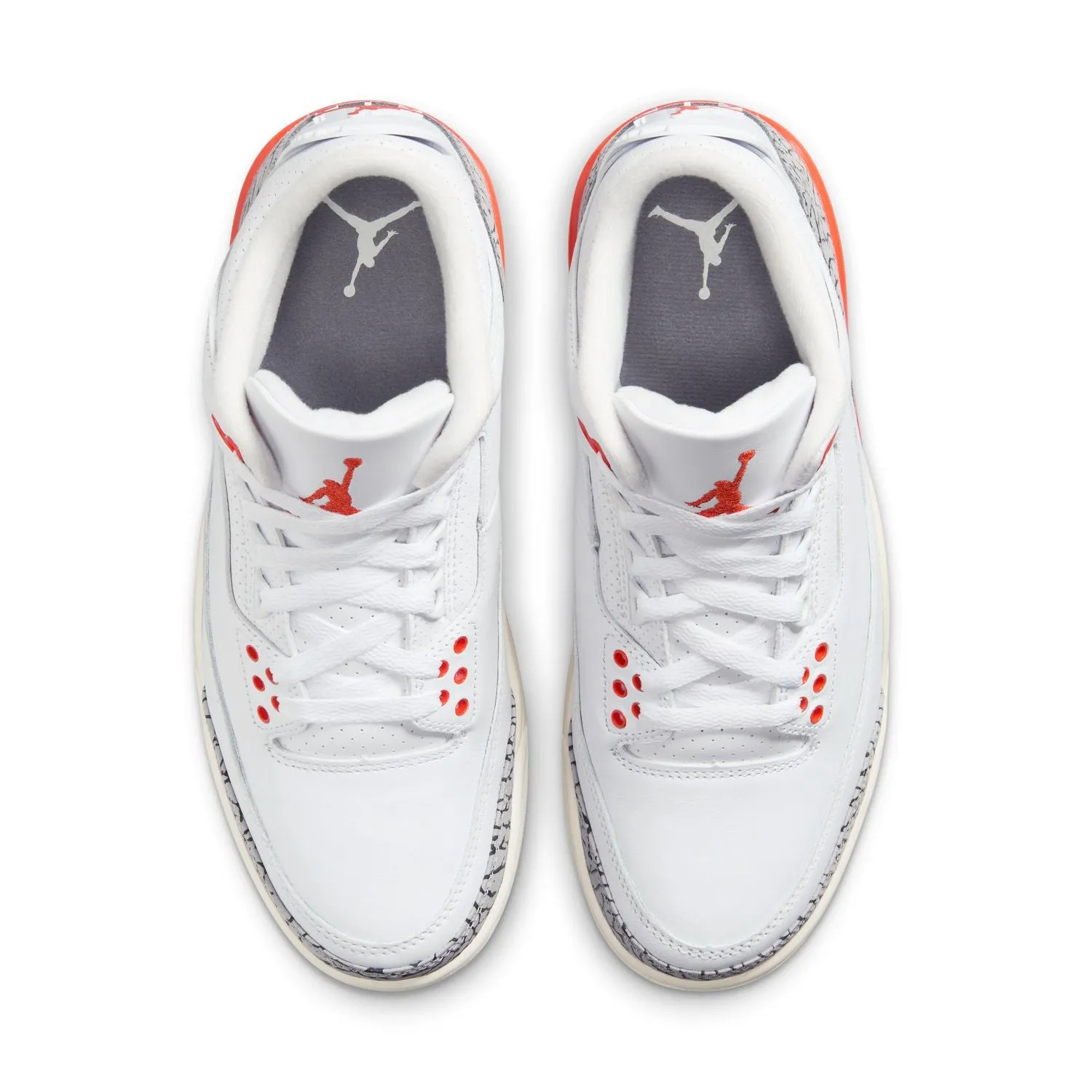 Wmns Air Jordan 3 Retro 'Georgia Peach' cyclists' perforated