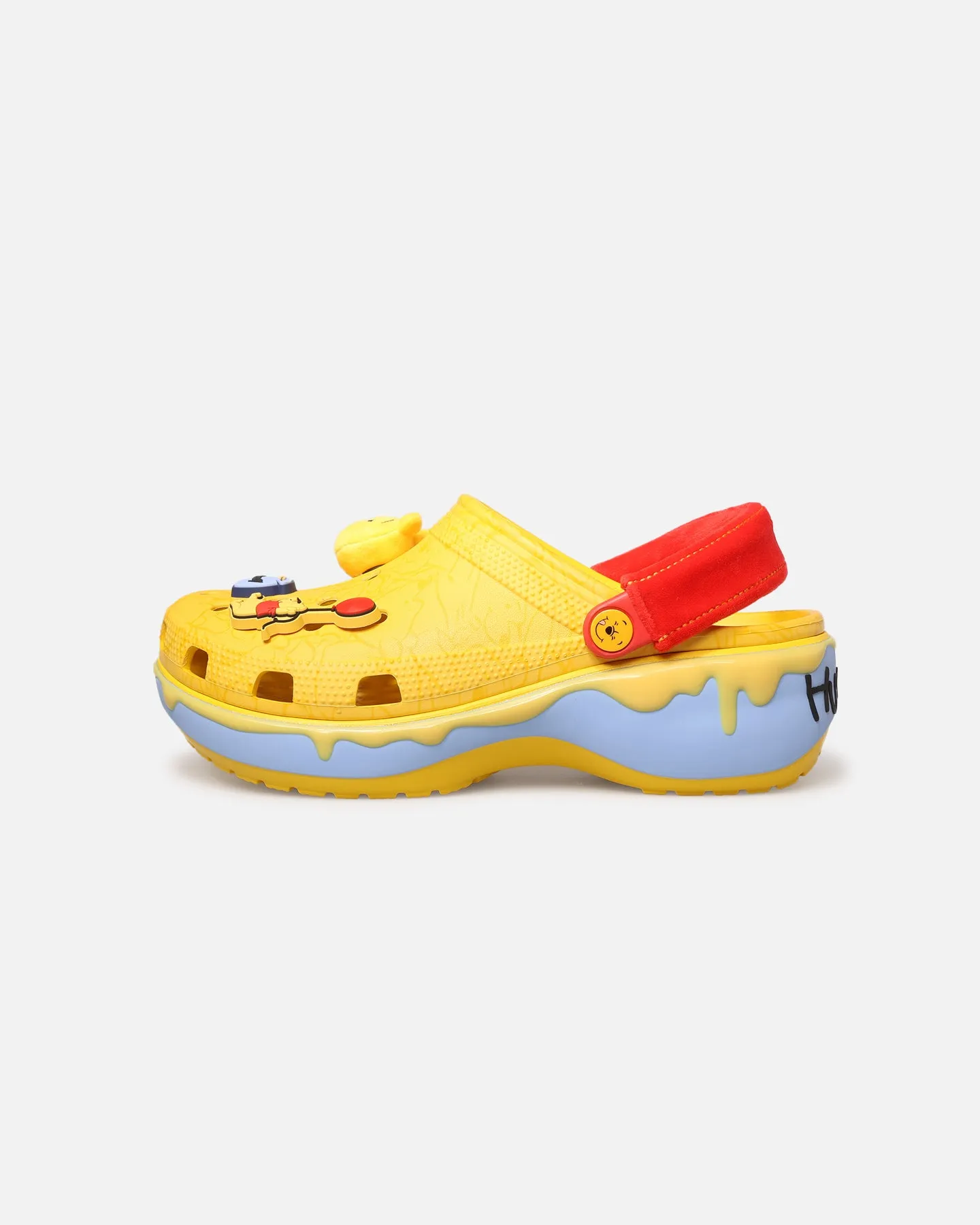 Disney Winnie The Pooh X Crocs Classic Platform Clog Multi Textured