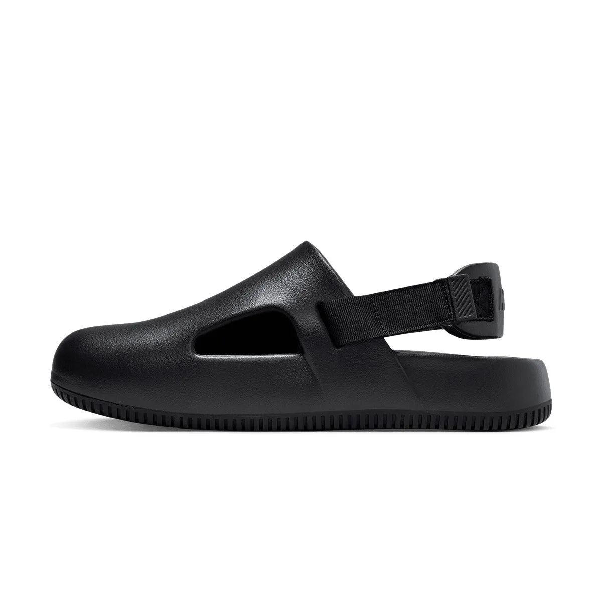 Calm Mule 'Black' Gold Tone Comfort arch