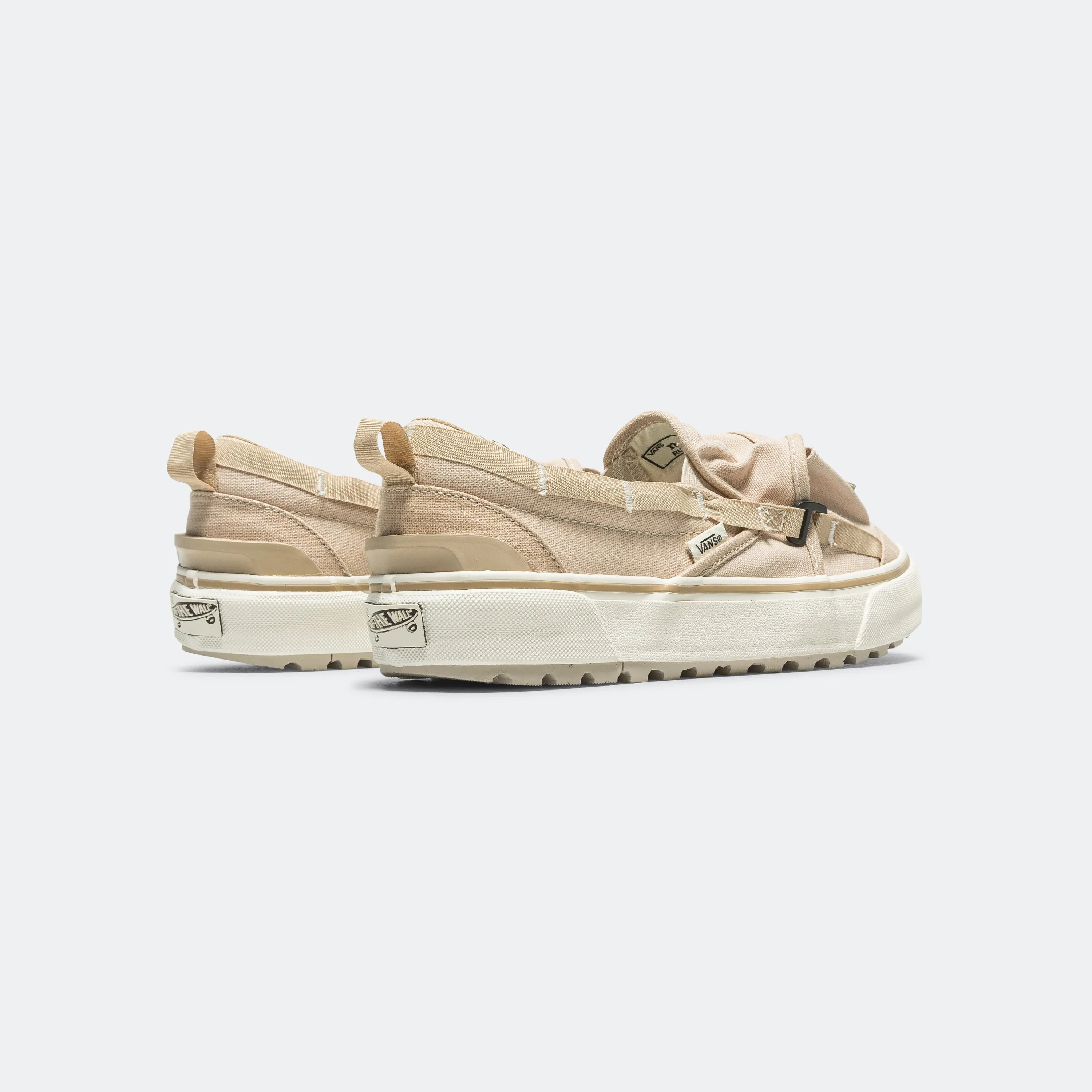 LX Slip-On MTE RS _ Nicole McLaughlin - Tan Smooth Walk Flexible Outsole Design
