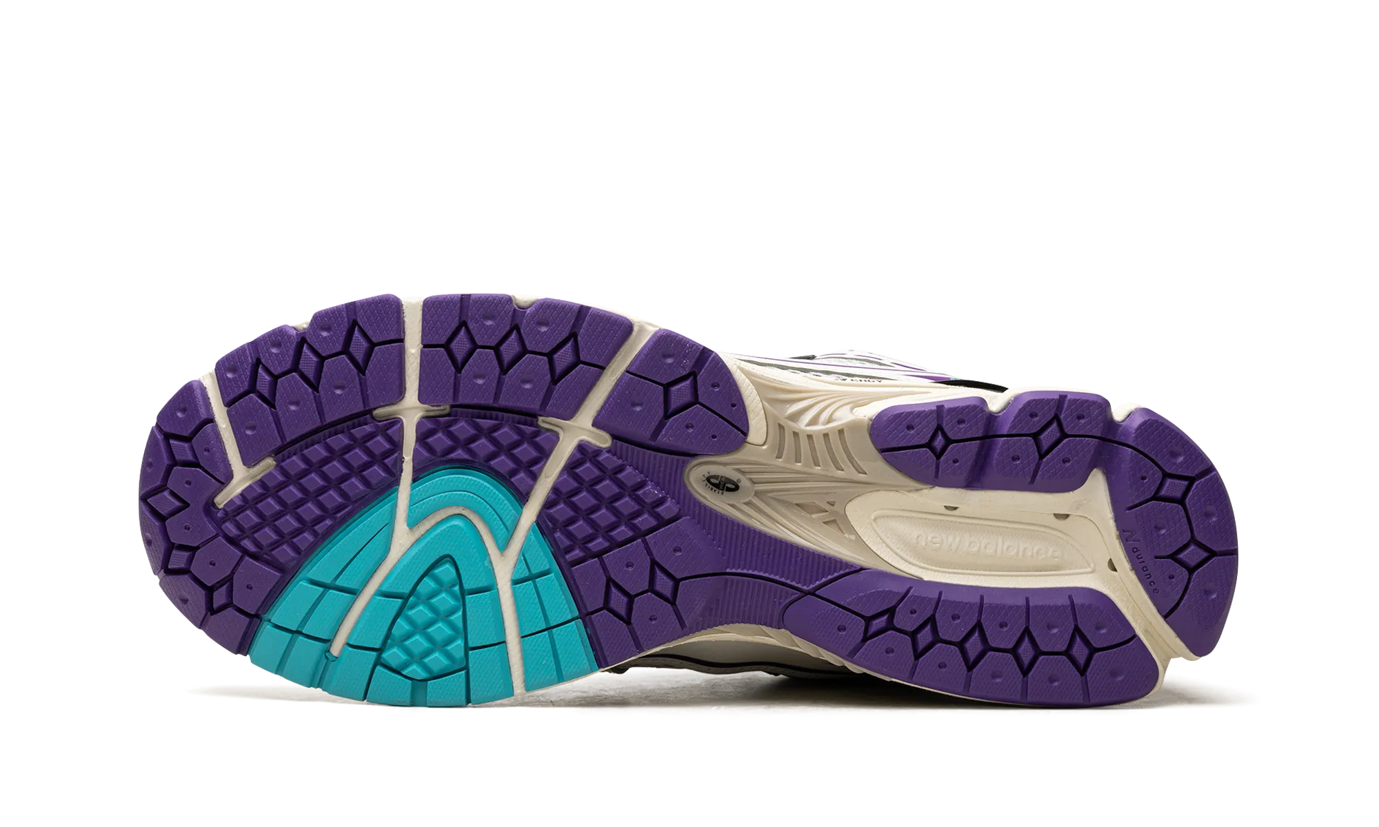 Low Maintenance heel - cup shoes 1906R "White / Aqua Purple"