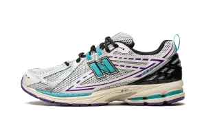 easy - to - wear shoes 1906R "White / Aqua Purple"