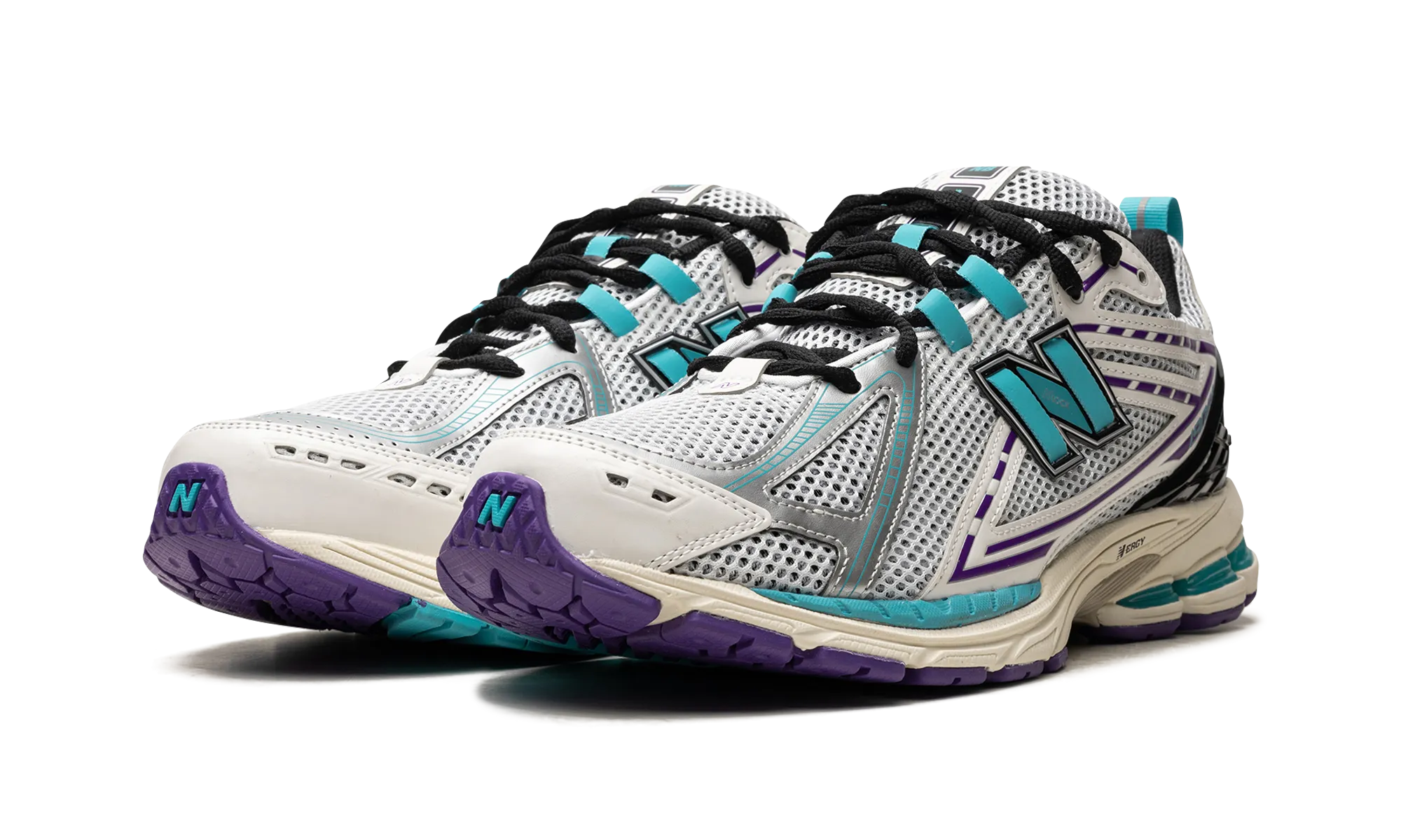 1906R "White / Aqua Purple" male athlete shoes animal - print running wear