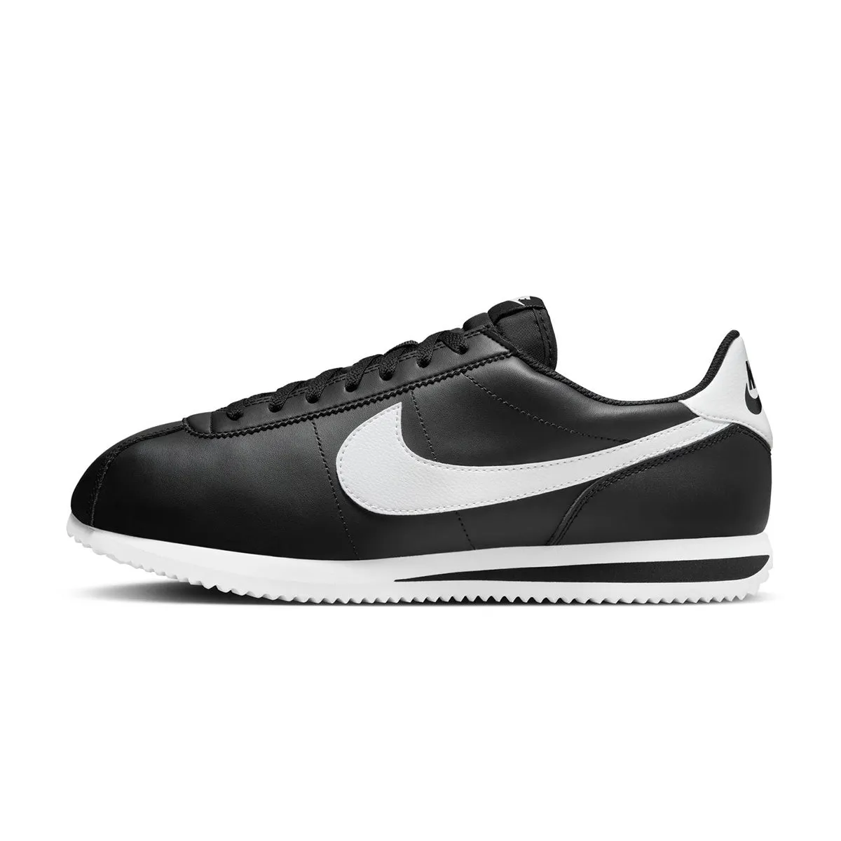 Gloss Finish Comfort Midsole Cortez 'Black White'
