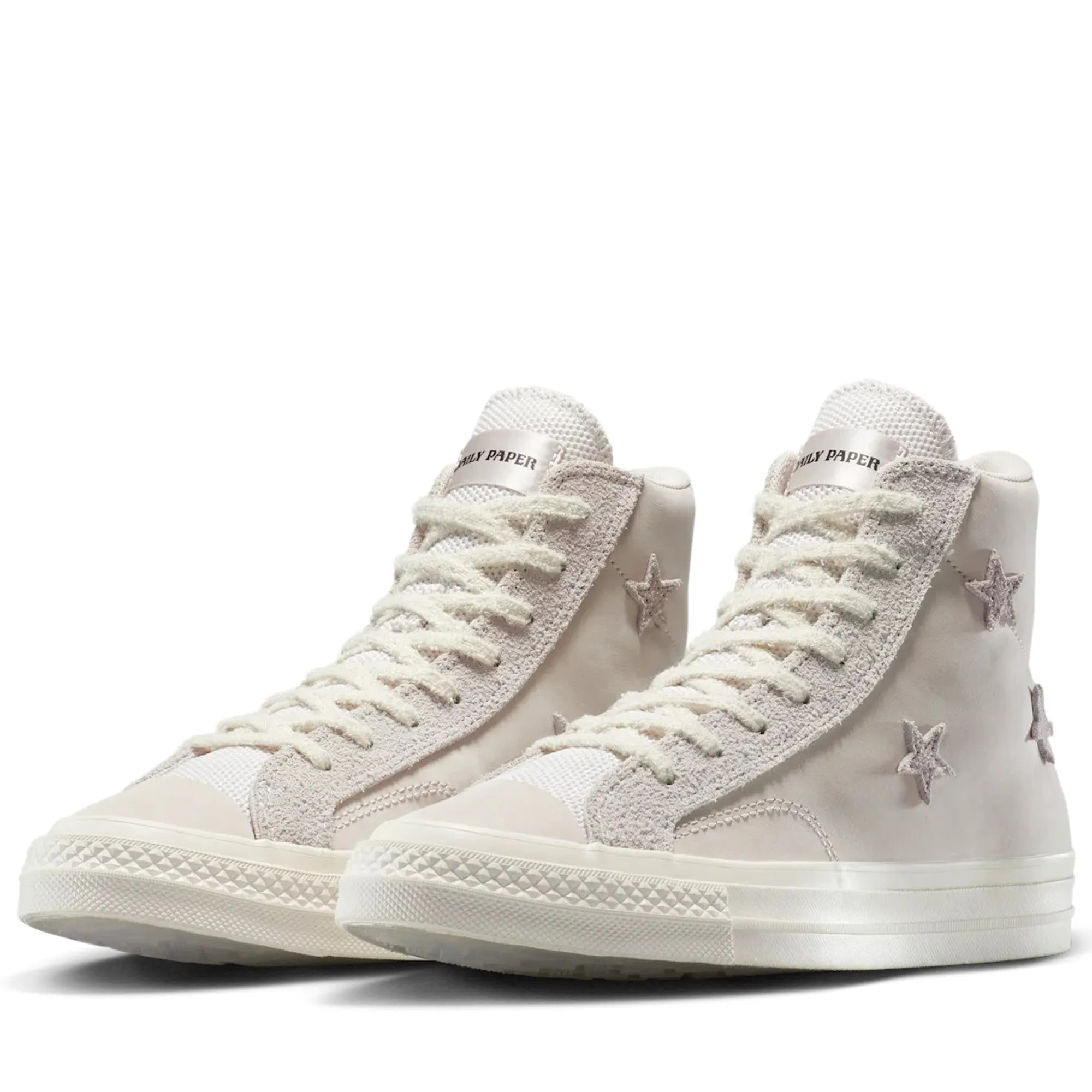Daily Paper x Converse Star Player 76 Hi - White Sand/Egret Flex Groove Technology Street Touch