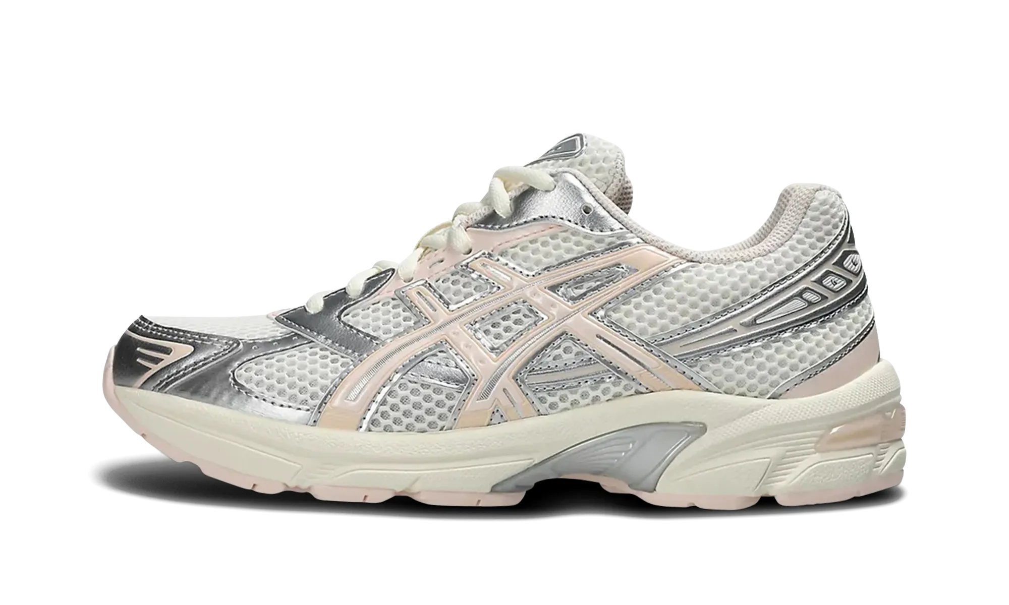 GEL-1130 WMNS "Silver / Pink" Track spikes alternative tapered running shoes