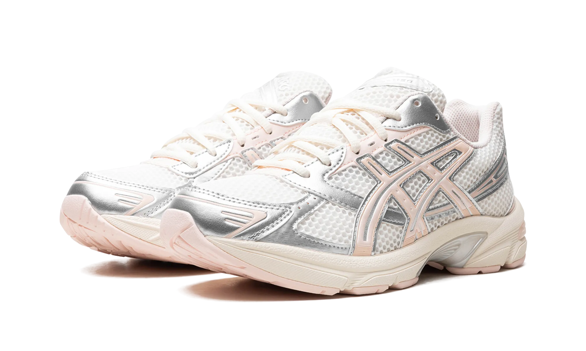 GEL-1130 WMNS "Silver / Pink" Slip   On Design