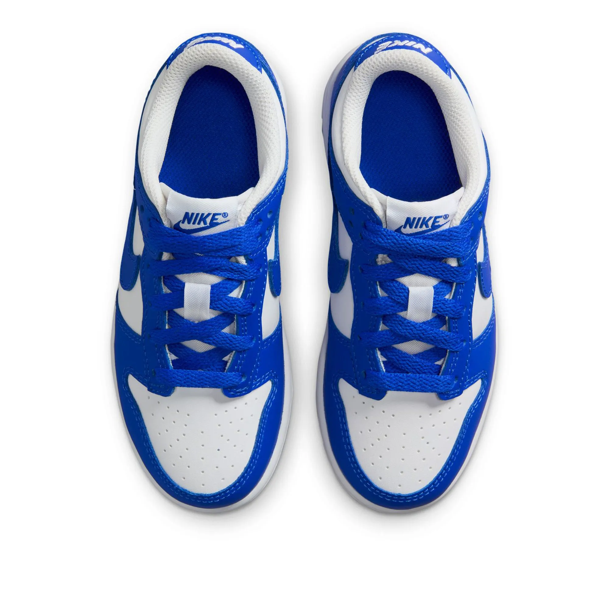 Nike Dunk Low (PS) - White/Hyper Royal Ventilation Perforation Systems Anti Friction