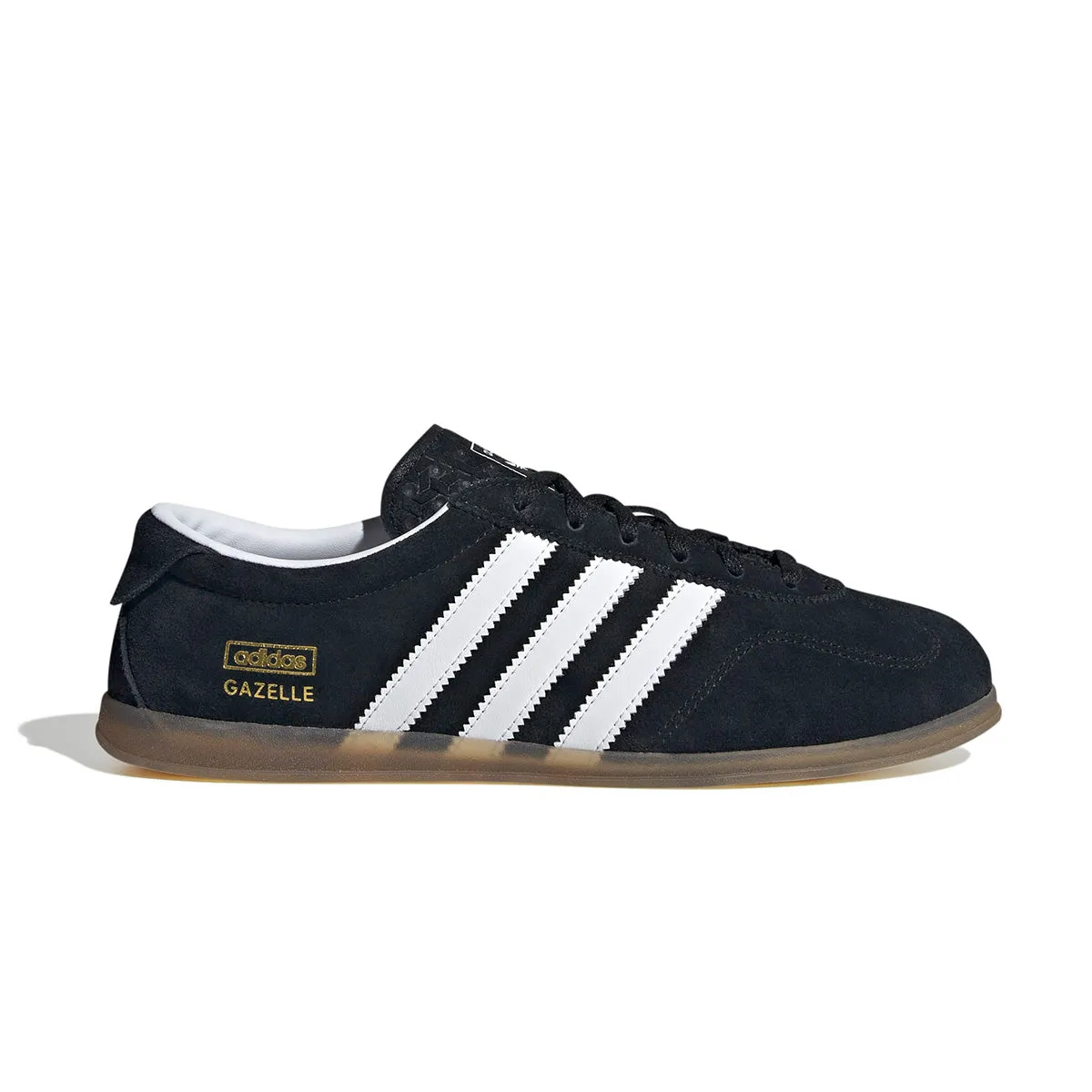 Wmns Gazelle Low Pro 'Black White Gum' tennis players' agility