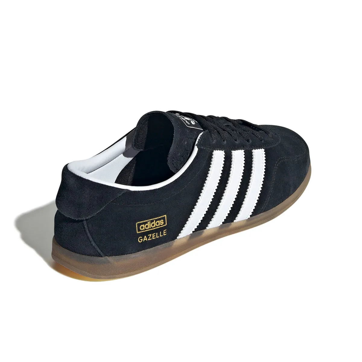 Wmns Gazelle Low Pro 'Black White Gum' Wedges basketball shoes