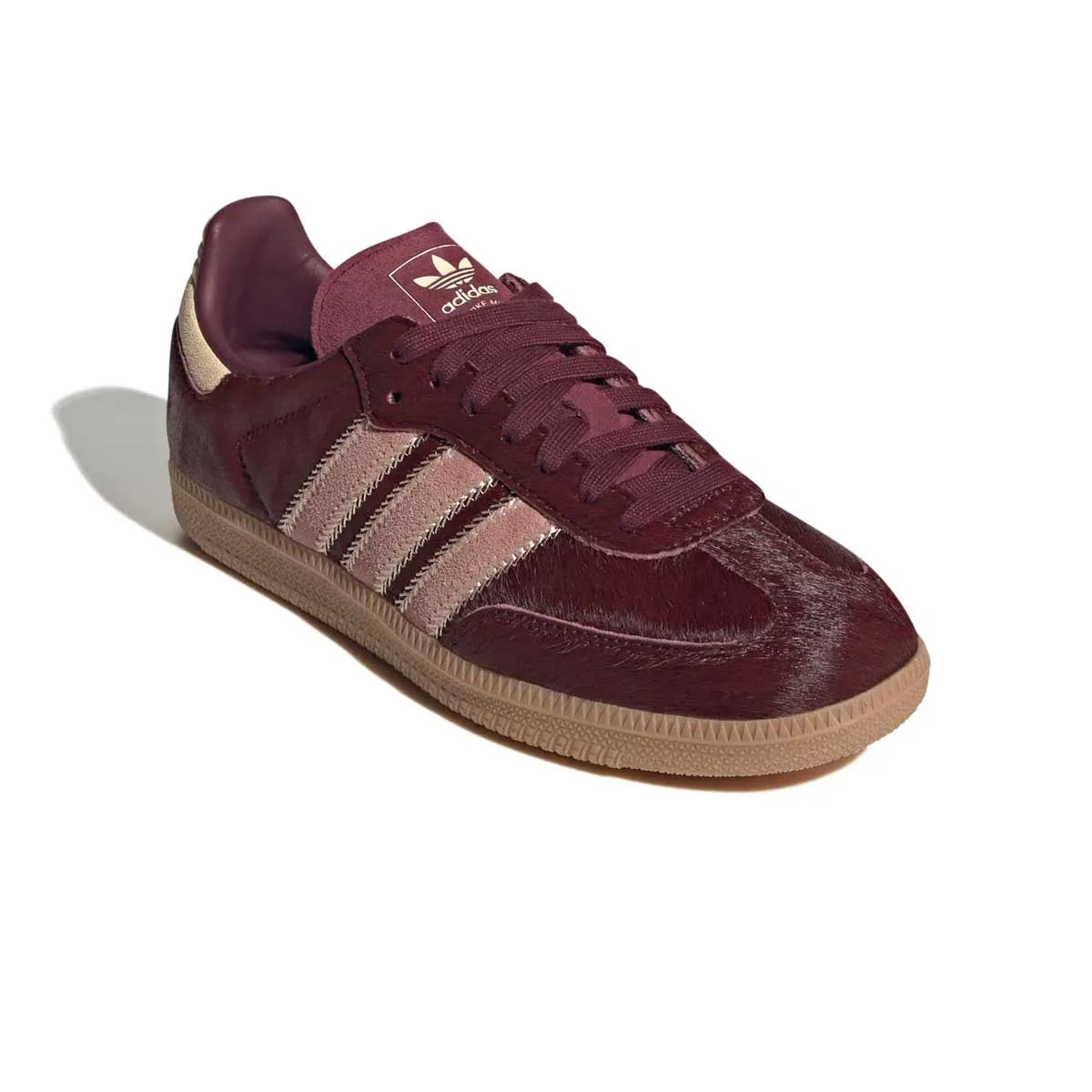 Wmns Samba OG 'Sand Strata Maroon' Comfort Enhancement Velvet Soft