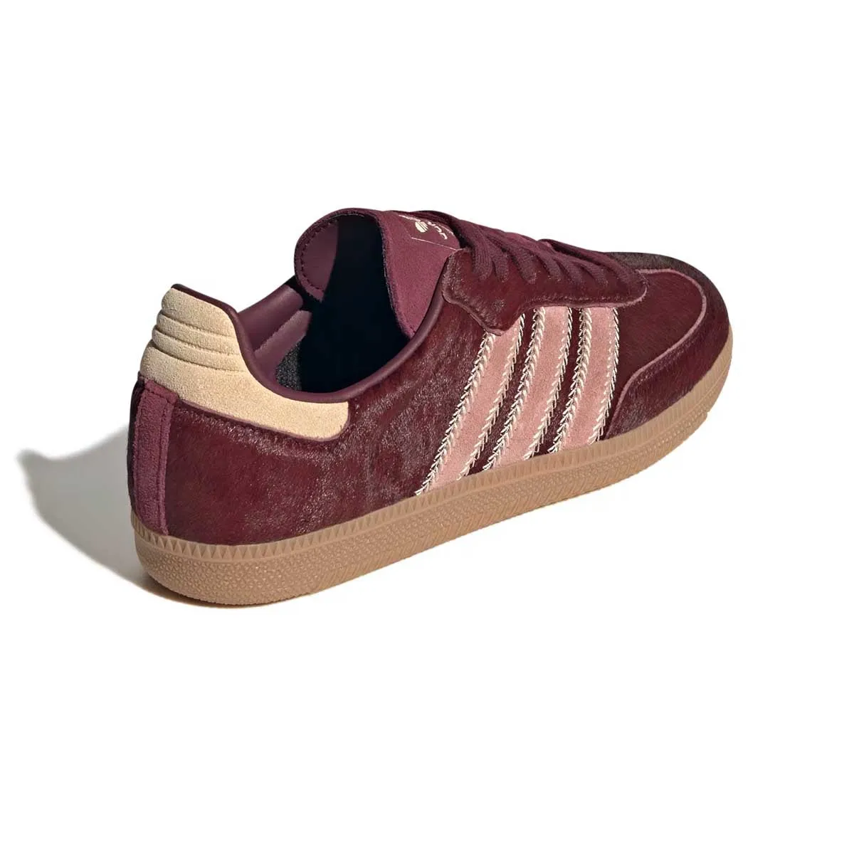 Wmns Samba OG 'Sand Strata Maroon' Sturdy Construction