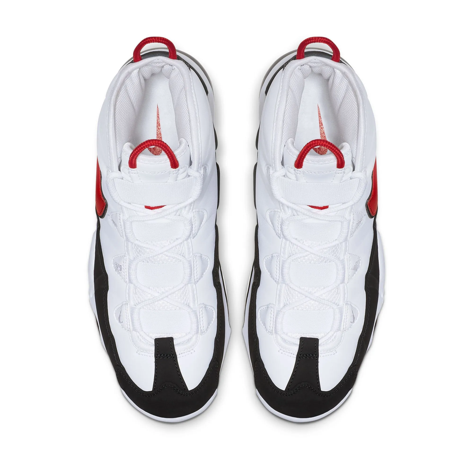 Nike Air Max Uptempo '95 - White/University Red Ventilated Panels back to school