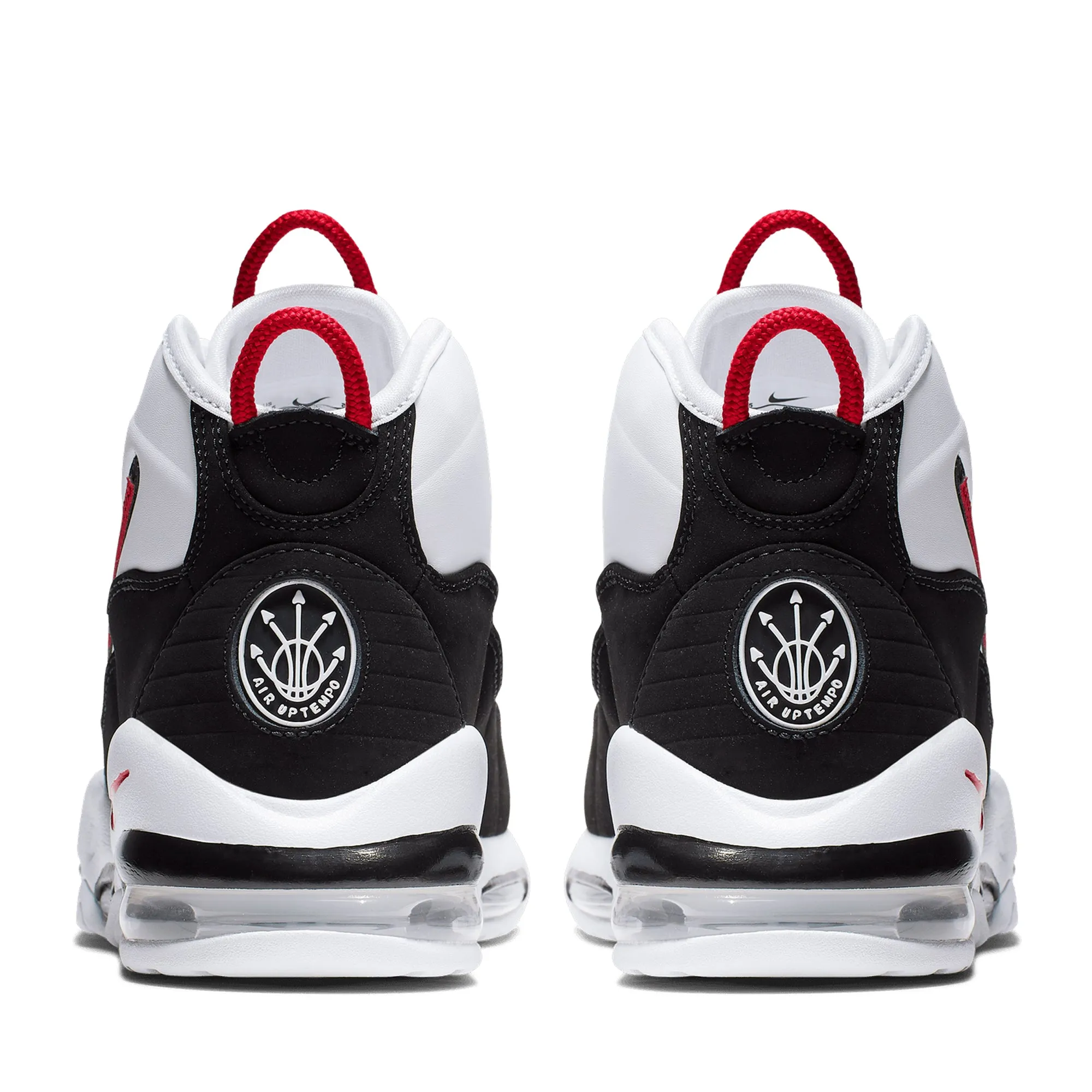 Nike Air Max Uptempo '95 - White/University Red Trail Running Structured wear