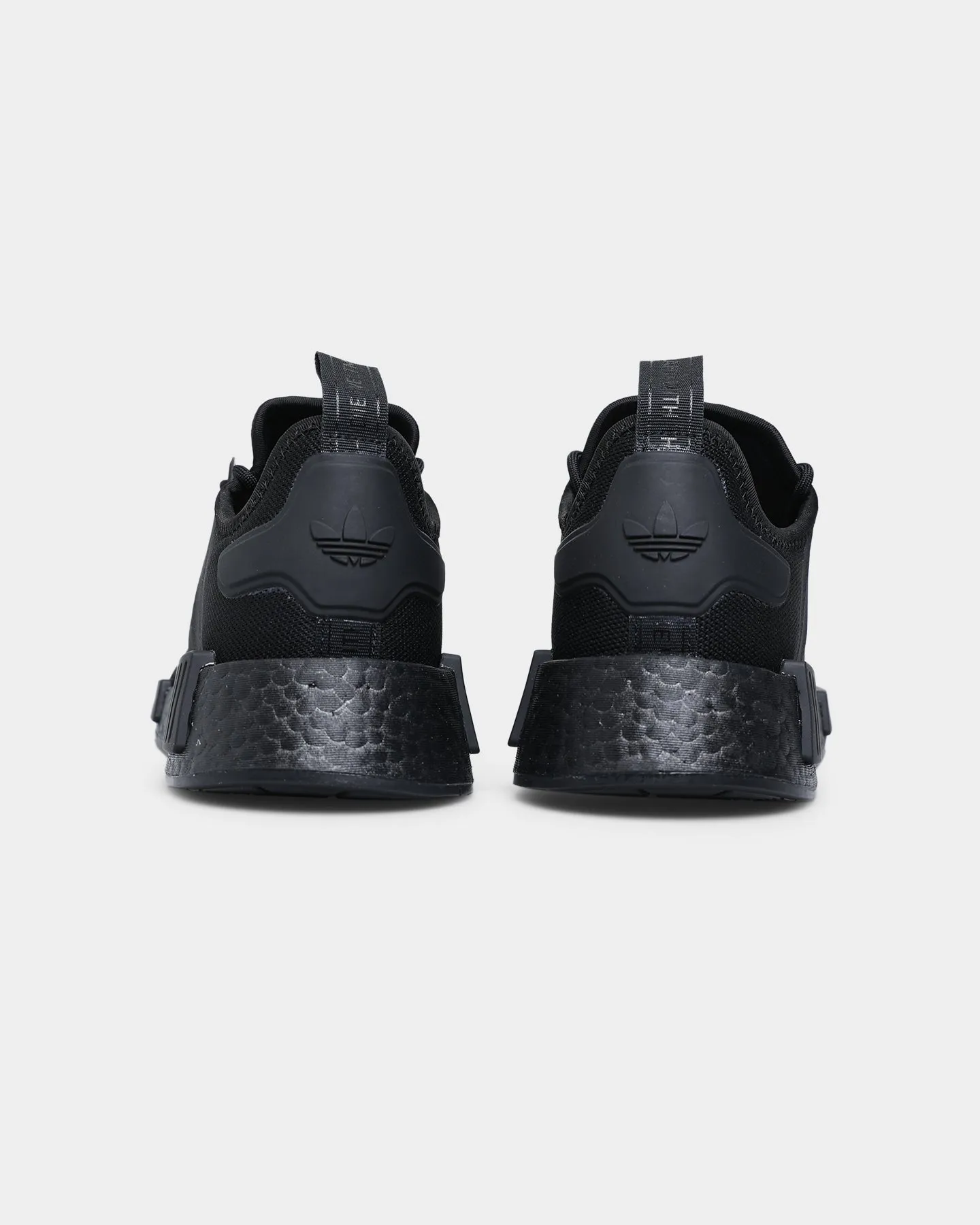 World Walk Flexibility Feature Adidas NMD_R1 Primeblue Black/Black/Black